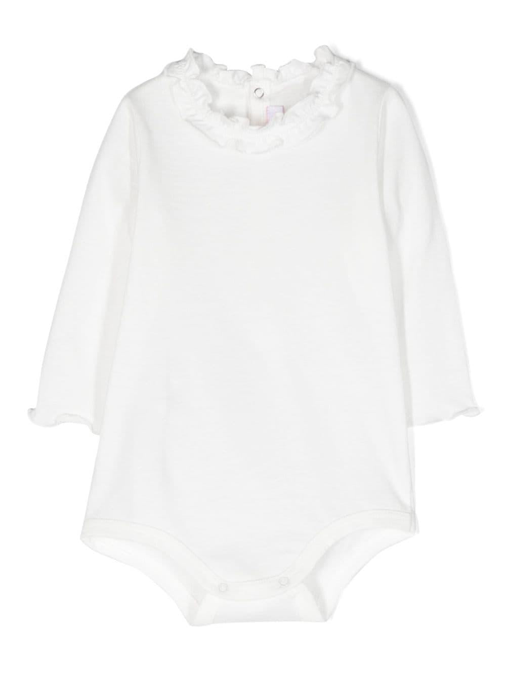 Ruffled cotton body<BR/><BR/><BR/> A24MB044MF002 1010 IL GUFO 