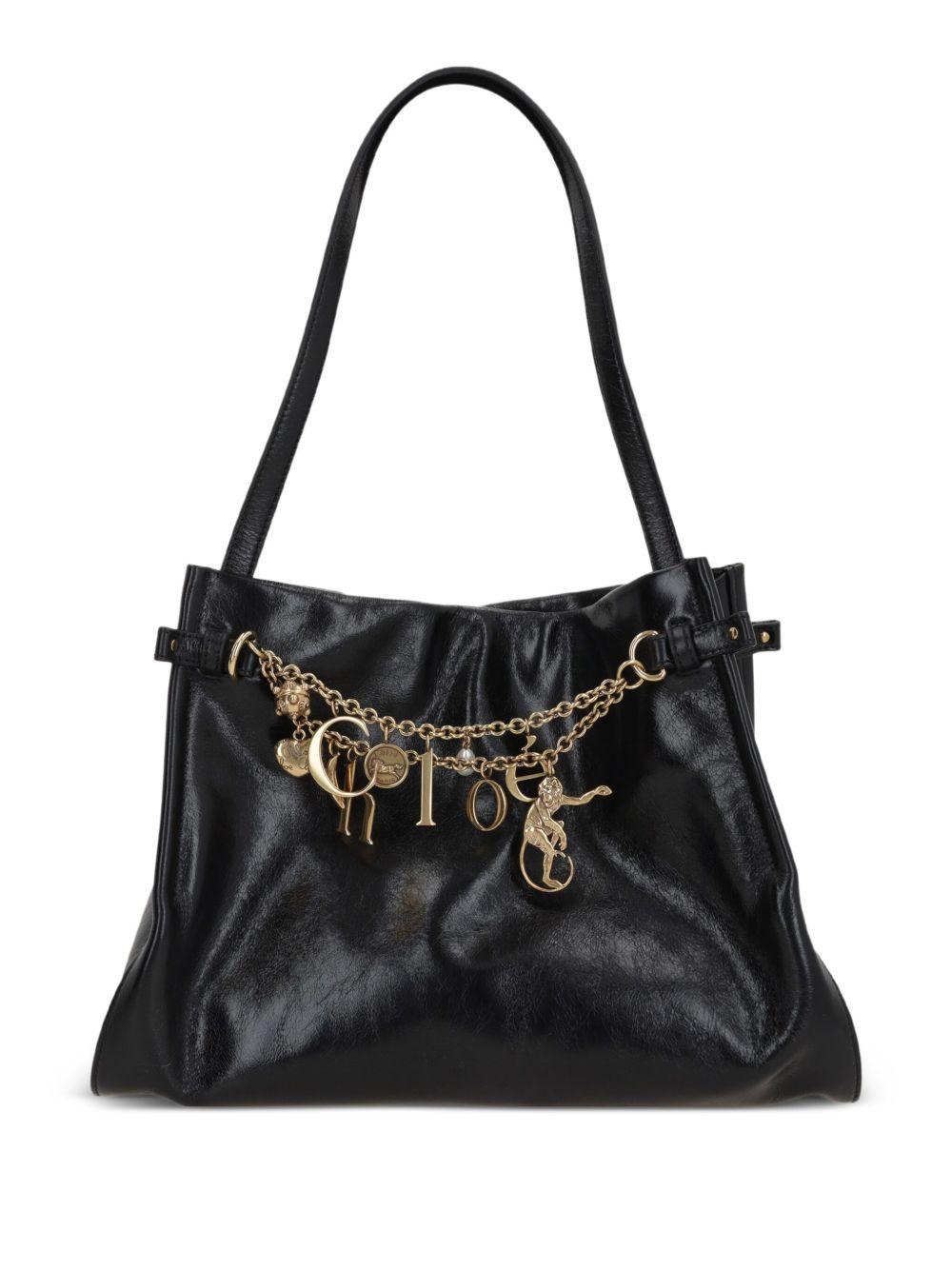 Charms leather hobo bag CH25AS870P60 001 CHLOÉ 