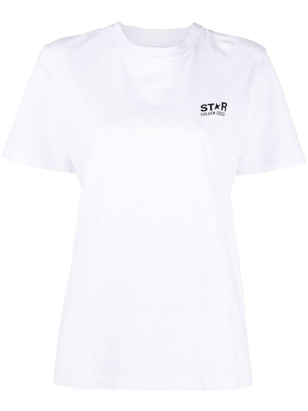 Star-print short-sleeved T-shirt GWP01220 P00087910283 GOLDEN GOOSE 