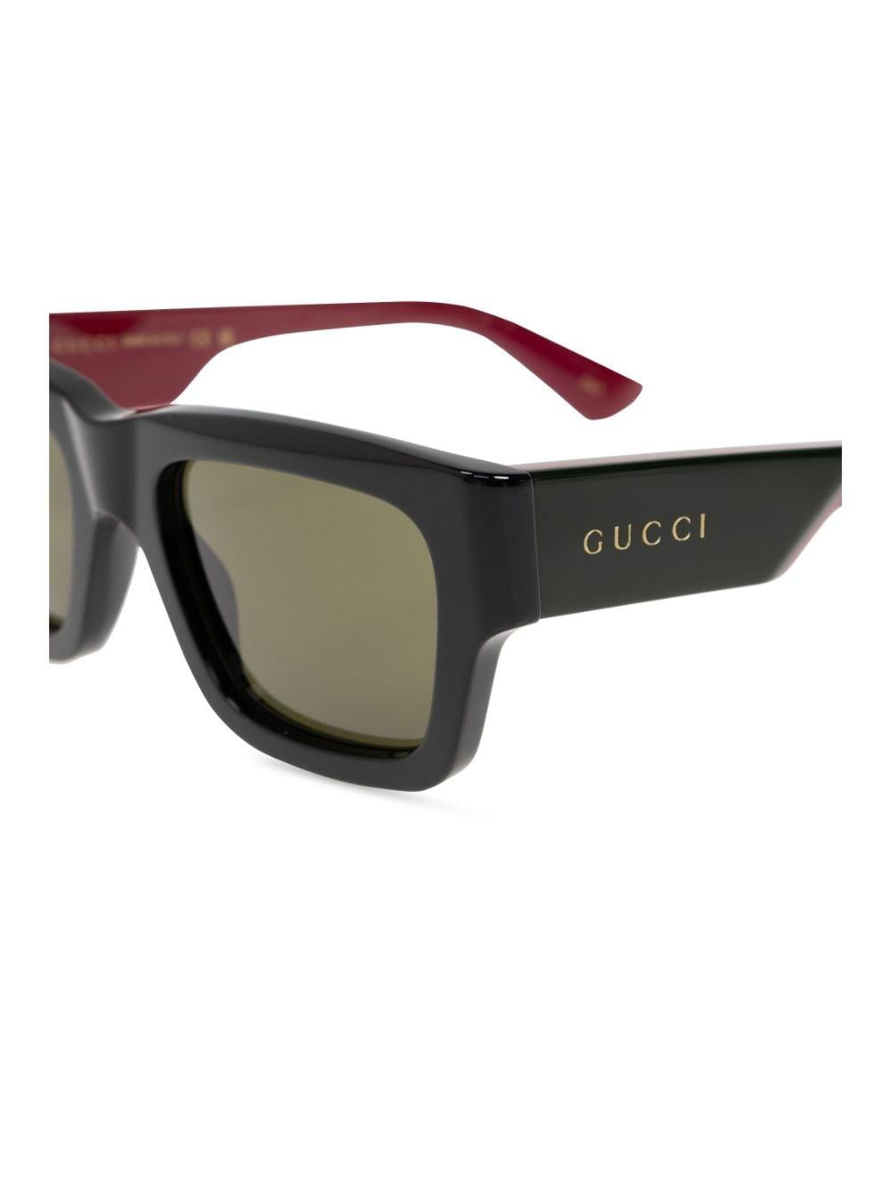 Rectangular frame sunglasses<BR/> 797495 J07401030 GUCCI 