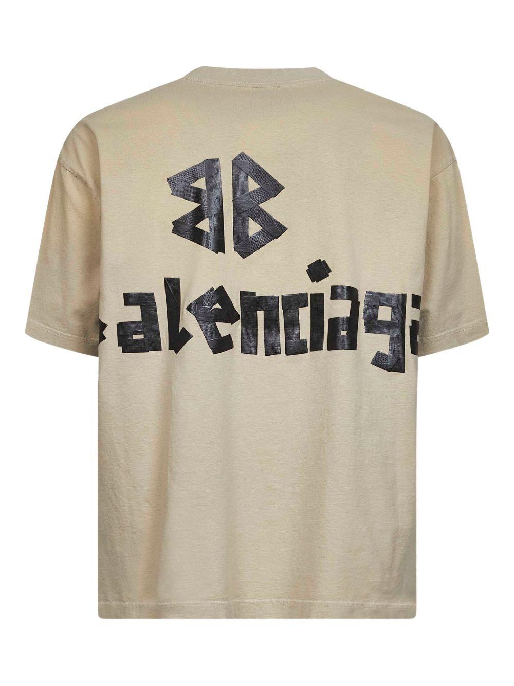 Tape Type T-shirt Medium Fit 764235 TSVK19501 BALENCIAGA 