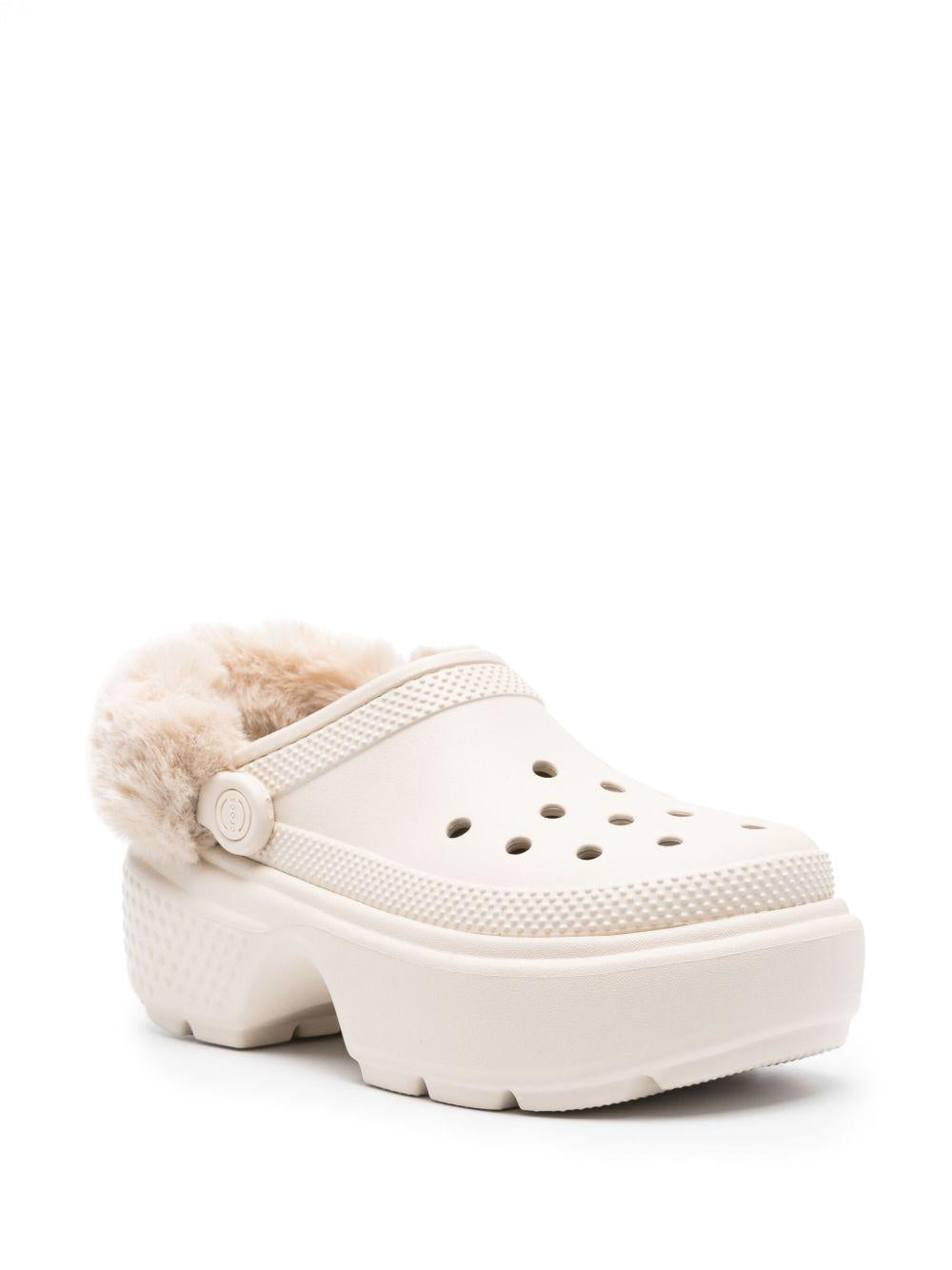 Sabot with fur lining 208546 DKCH CROCS 