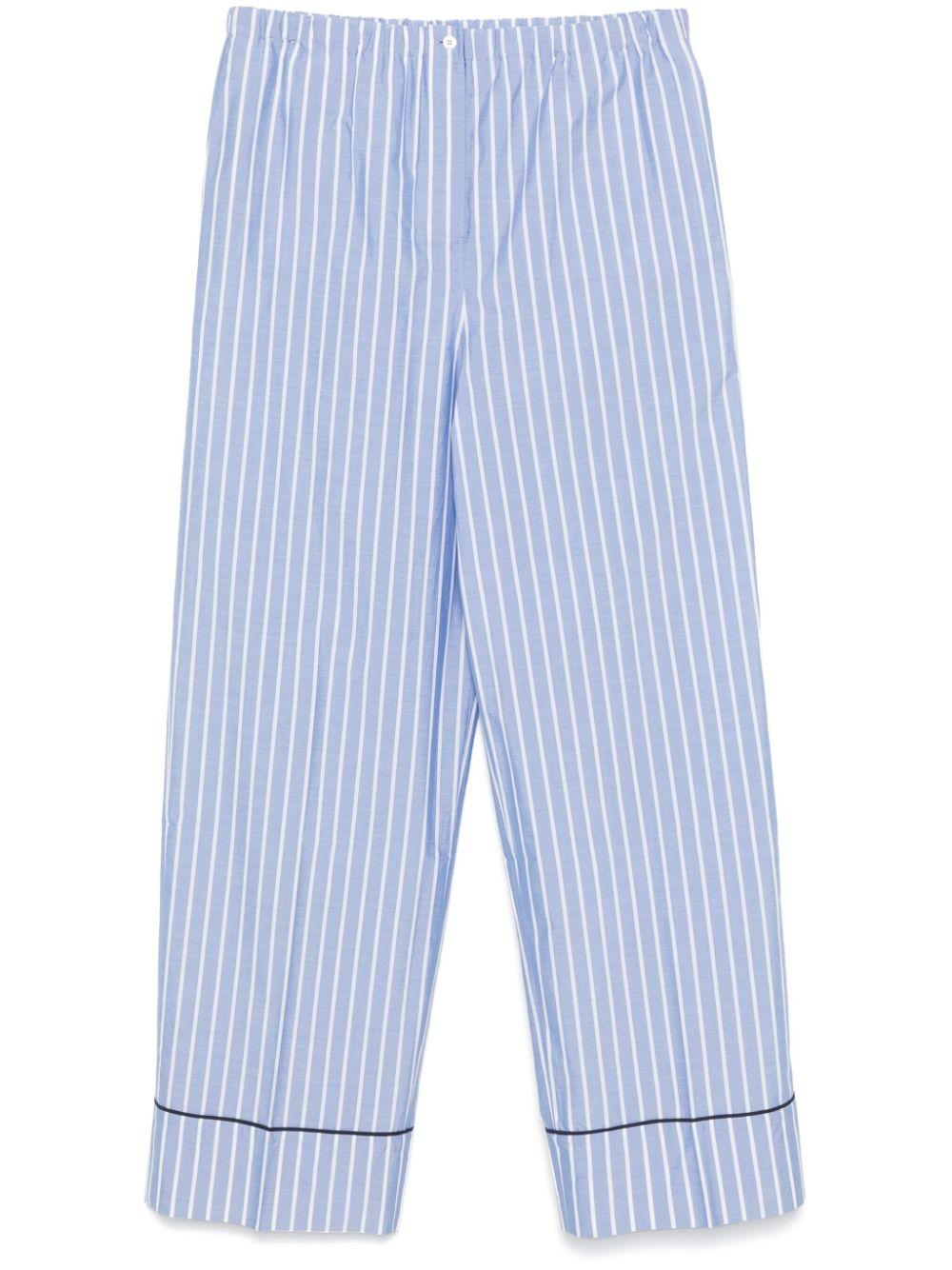 Striped trousers<BR/><BR/><BR/> P269IR 16BWF0013 PRADA 