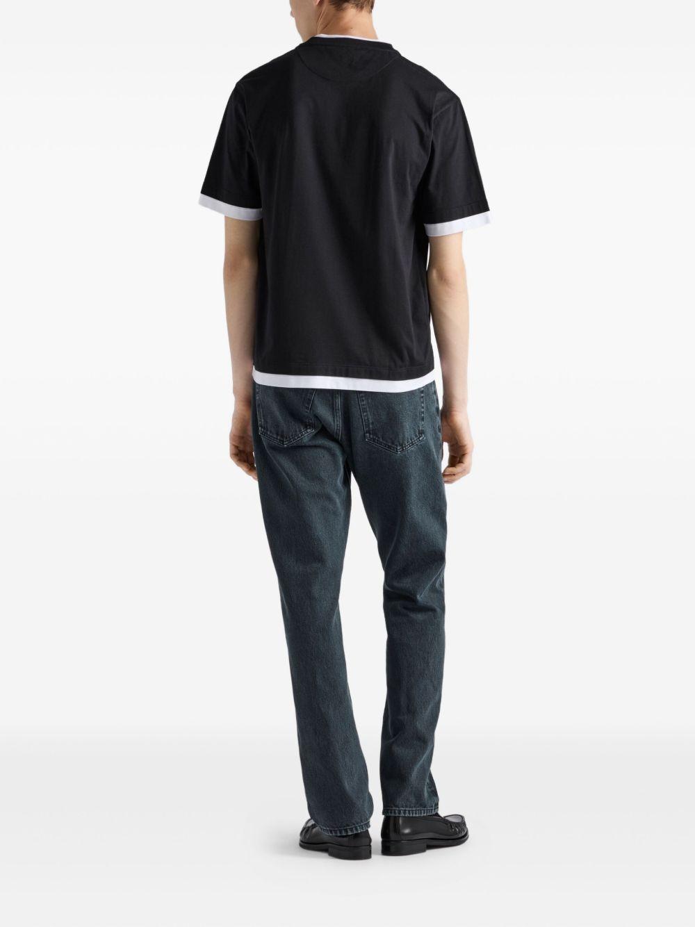 Cotton T-shirt UJN91211CD SWMOF0967 PRADA 