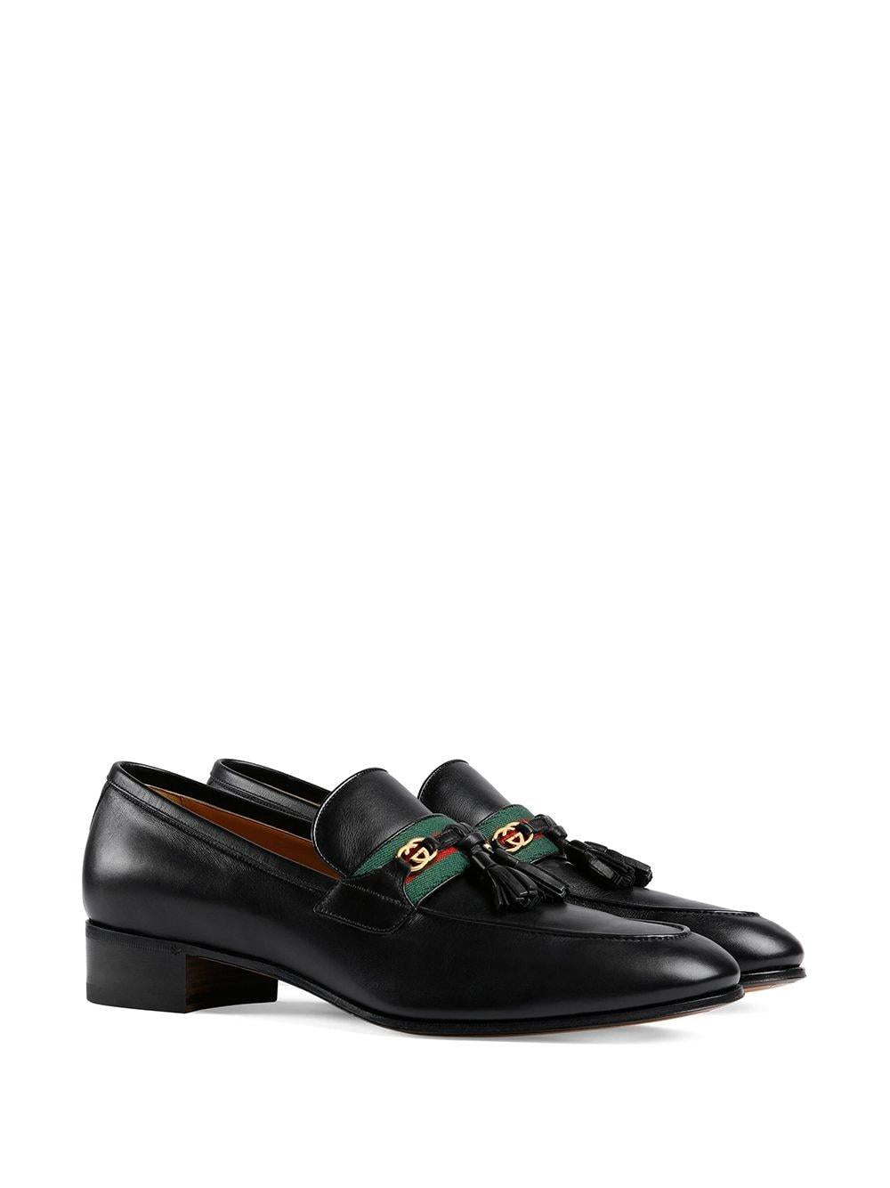 mocassini con decorazione Web 624720 1W6101066 GUCCI 
