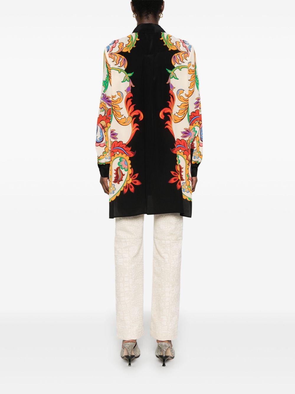 Shirt with colored side details WRIA0029 AK899X0807 ETRO 
