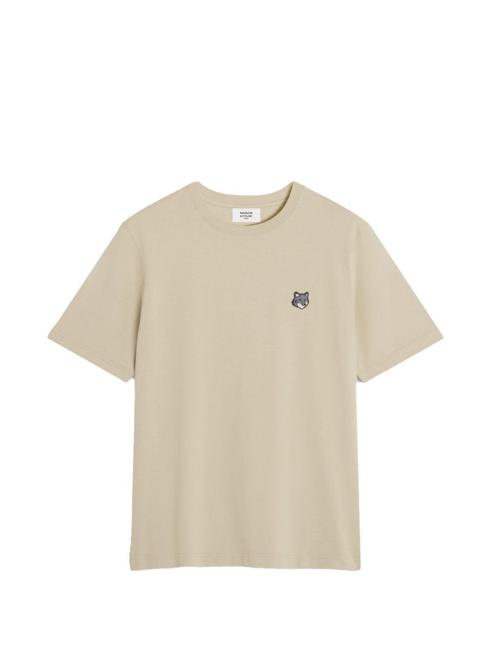 FOX HEAD COMFORT TEE-SHIRT PM00108KJ7025 0450 MAISON KITSUNÉ 