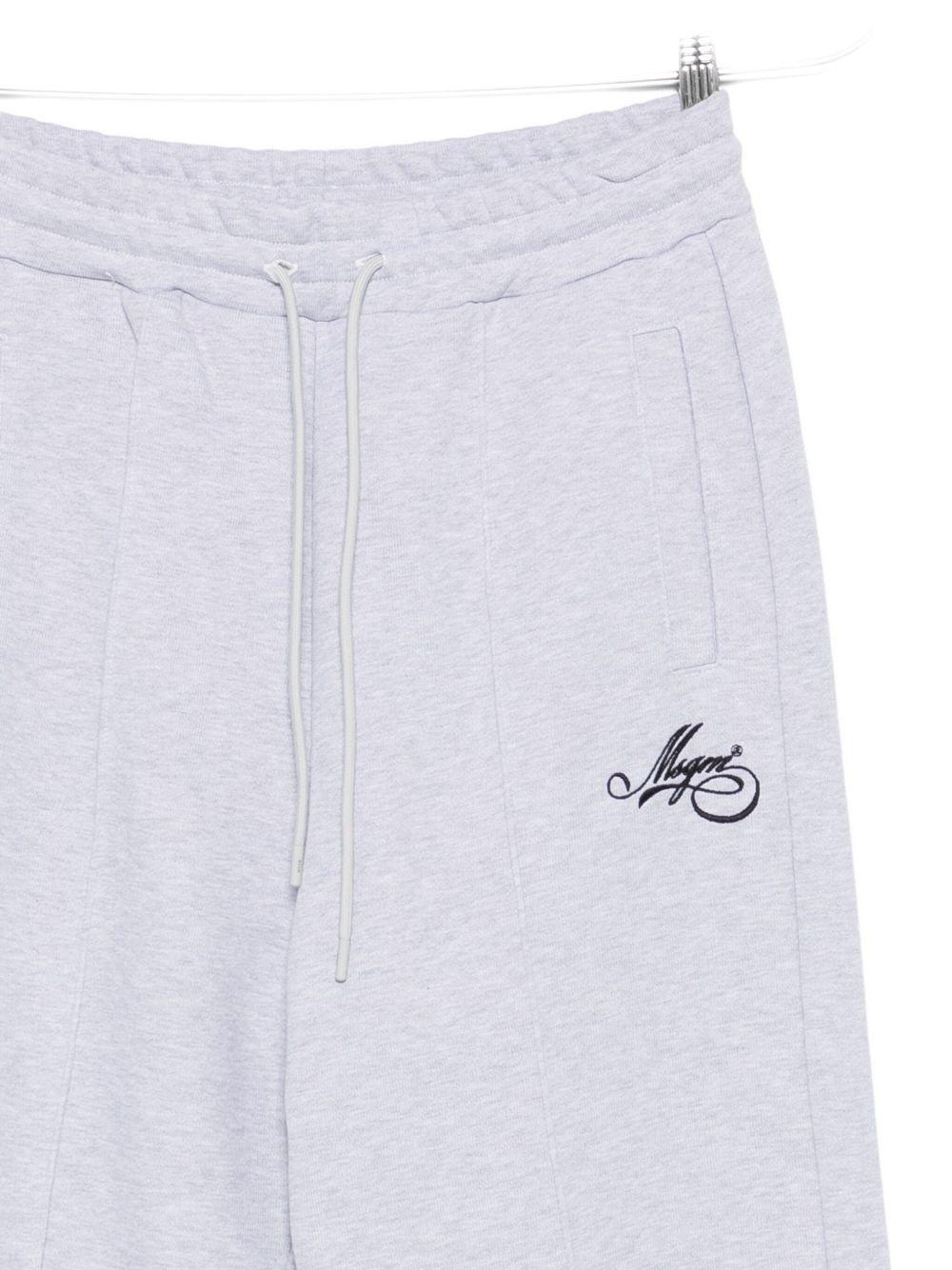 Wide leg logo trousers 3941MDP71 25779395 MSGM 