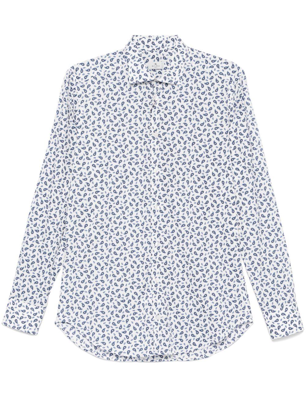 Paisley-print shirt<BR/><BR/><BR/> MRIB0005 99SAEB8X0800 ETRO 
