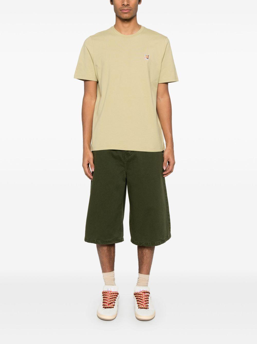 Fox Head-patch T-shirt<BR/><BR/><BR/> LM00104KJ0008 P357 MAISON KITSUNÉ 
