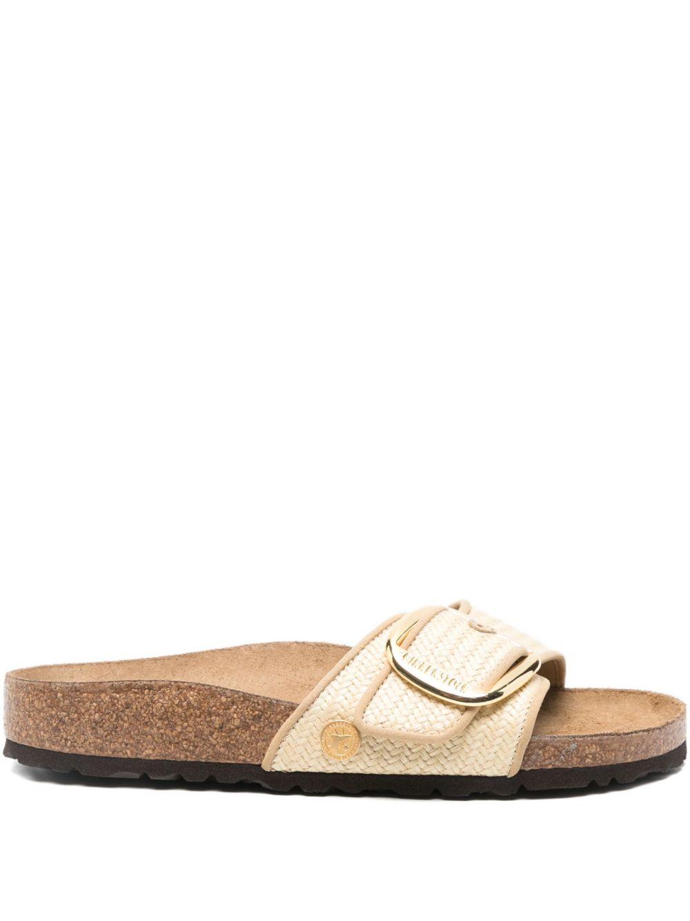 Madrid Big Buckle Raffia 1029035 NATURAL BIRKENSTOCK 