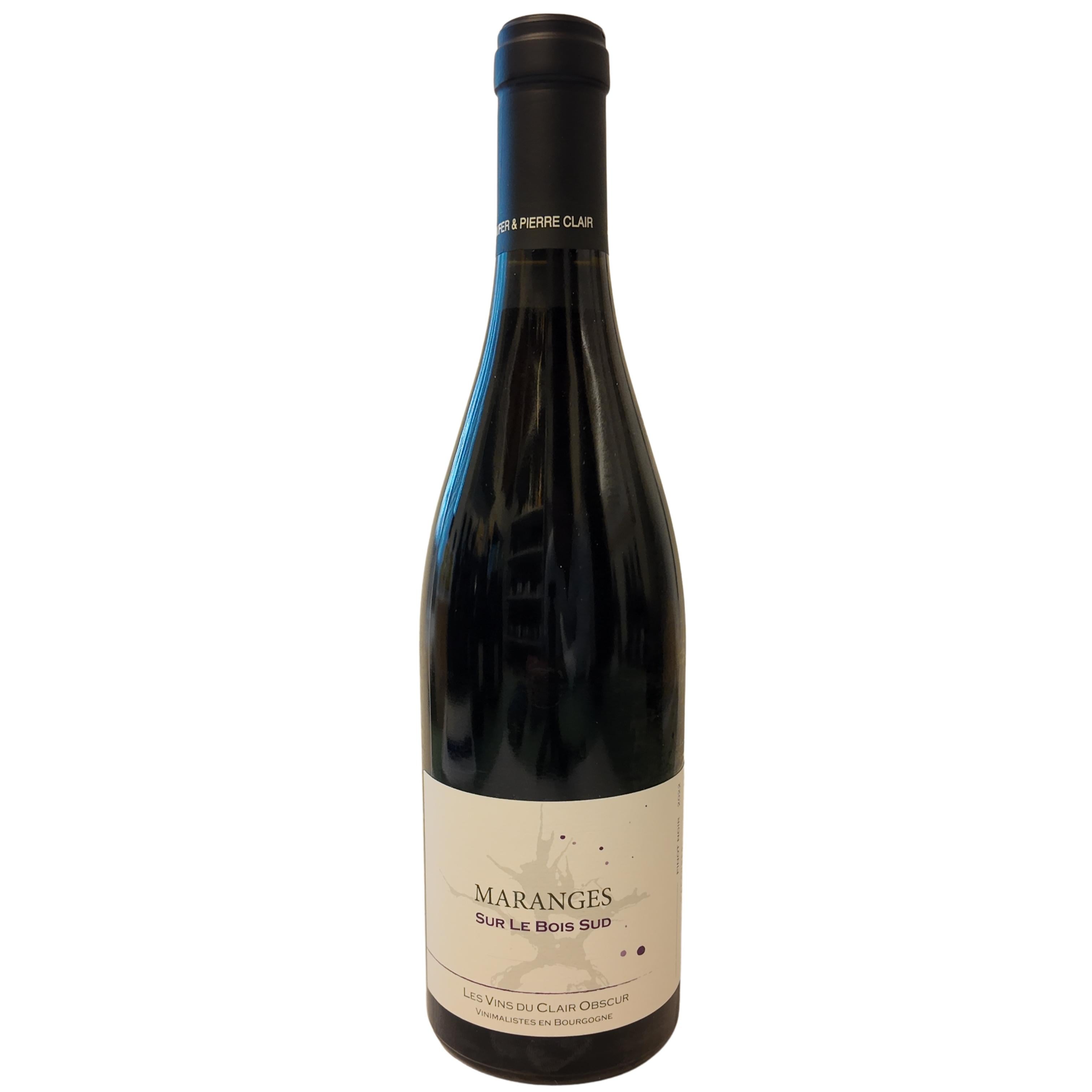 Les Vin du Claire Obscur Maranges - Sur le Bois Sud 2022 Les Vin du Claire Obscur MarangesSur le Bois Sud 2022 Borgogna 