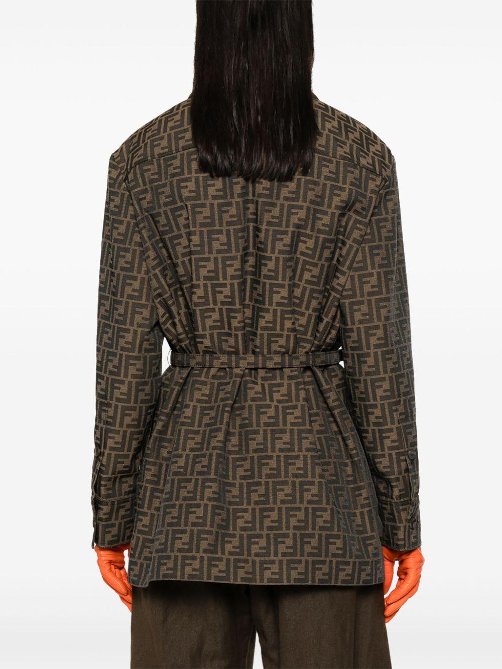 FF canvas jacket FJ7564 A5W3F118W FENDI 