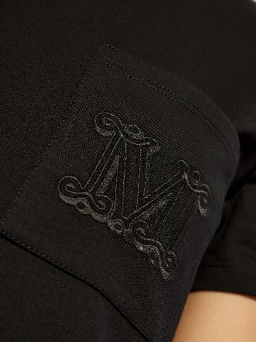 Logo-embroidered T-shirt<BR/><BR/><BR/> 2511941032 PAPAIA007 MAX MARA 