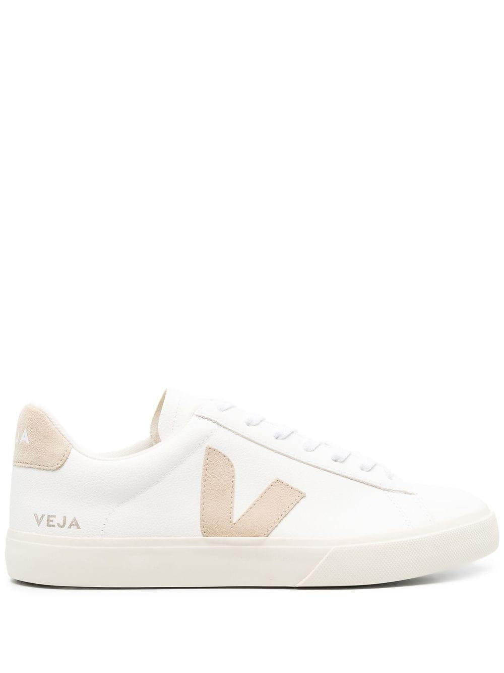 Campo low-top lace-up sneakers<BR/><BR/> CP0502920 EXTRA WHITE/ALMOND VEJA 
