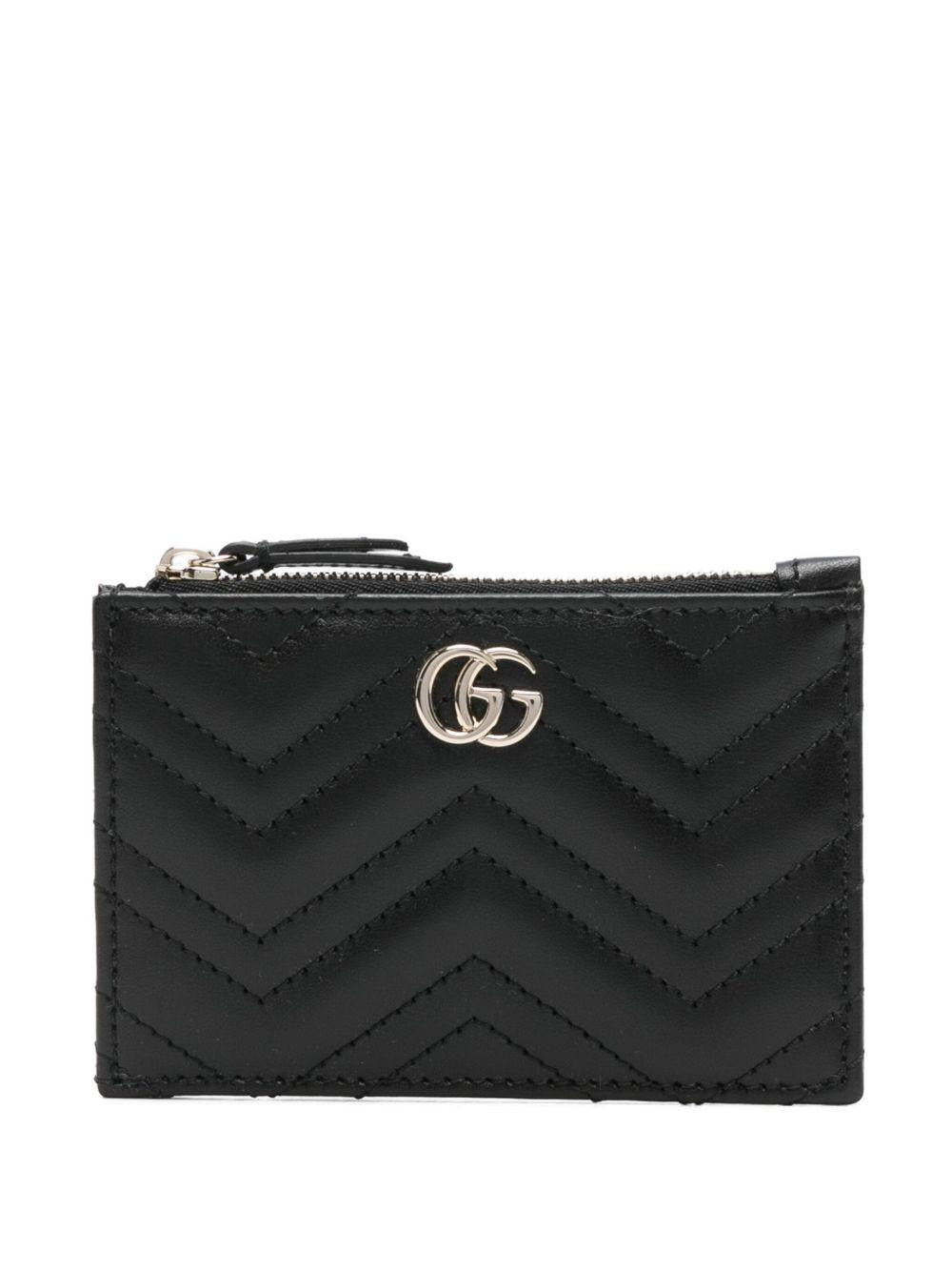 GG Marmont zip key pouch 837747 AAET81000 GUCCI 
