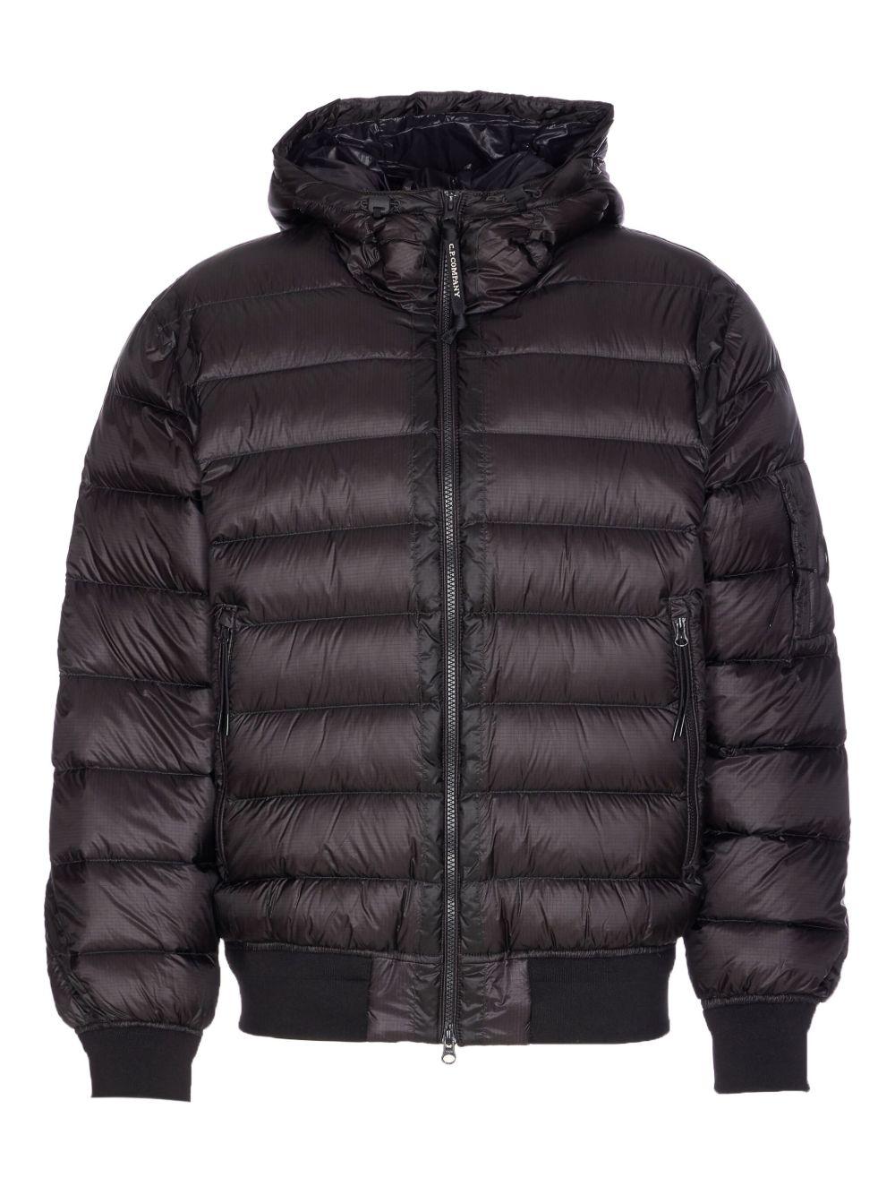 Logo padded down jacket 19CMOW002A 110416A999 C.P. COMPANY 