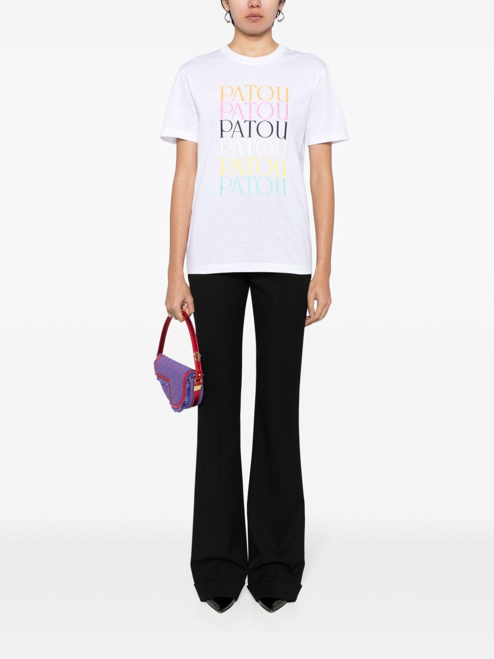 Patou Patou organic-cotton T-shirt<BR/><BR/><BR/> JE1129999 001W PATOU 