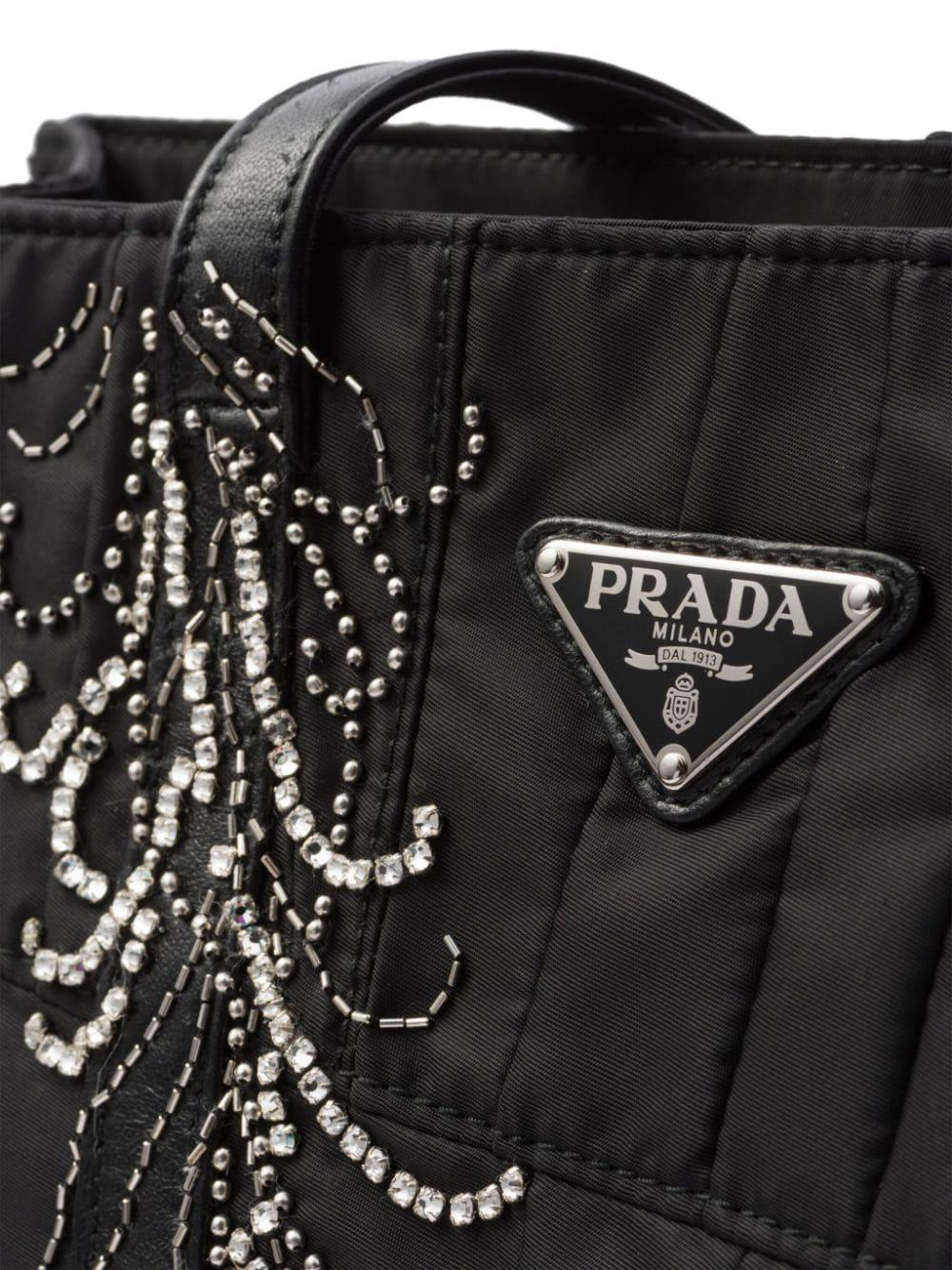 Medium Re-Nylon patchwork tote bag 1BG459 2CZMF0002 PRADA 