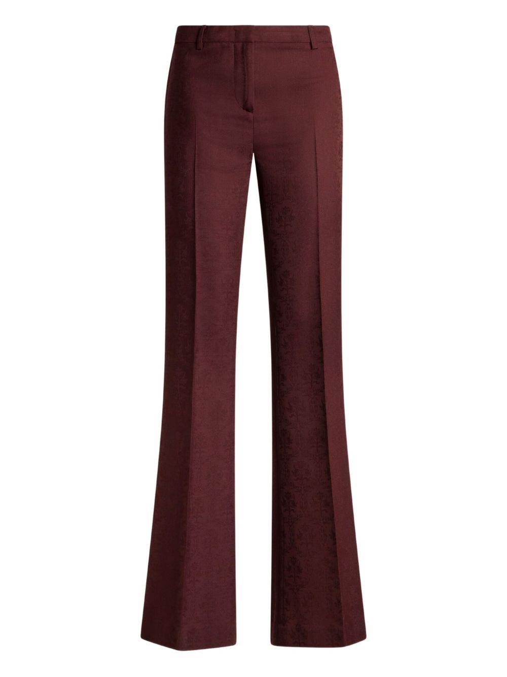 COOL WOOL JACQUARD TROUSERS WREA0033 99TJ254M5039 ETRO 