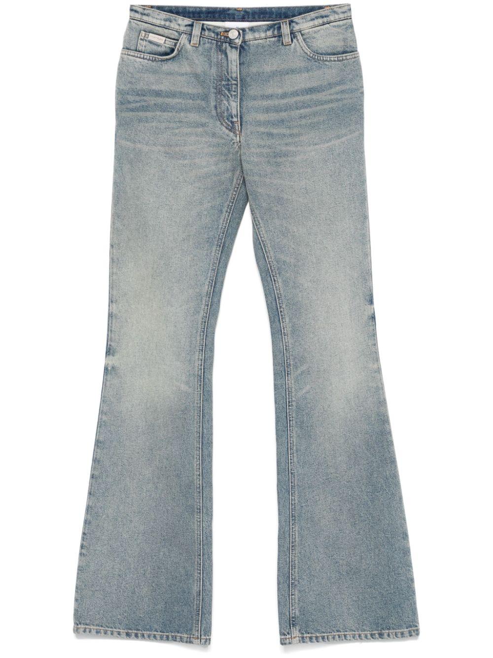 70's bootcut trousers<BR/><BR/> 324DPA221DE0033 7052 COURRÈGES 