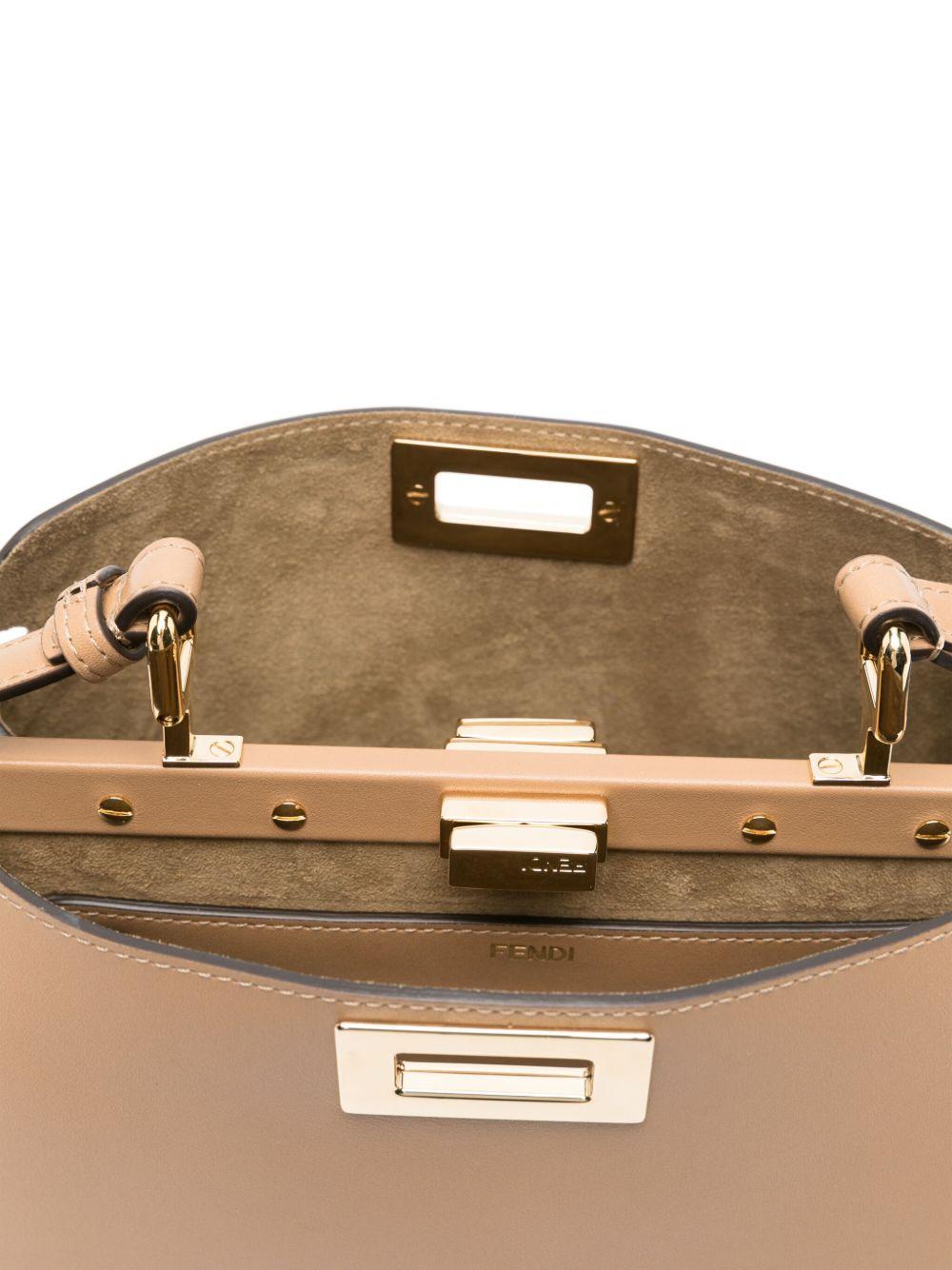 Small Peekaboo cross body bag<BR/><BR/><BR/> 8BN365 AOVHF19P8 FENDI 