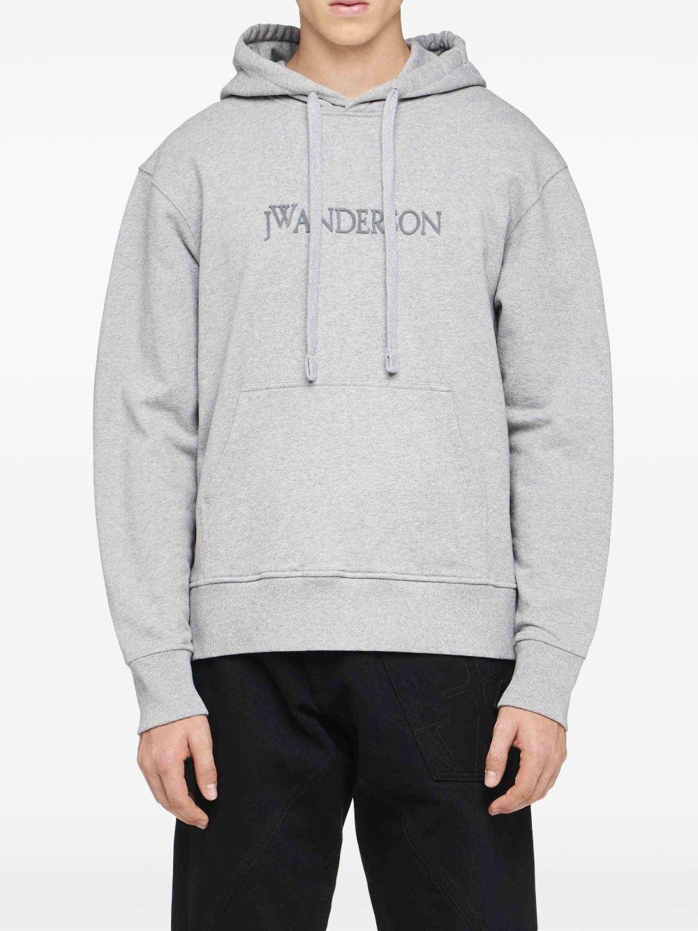 Hoodie with front logo JW0214 PG1632907 JW ANDERSON 