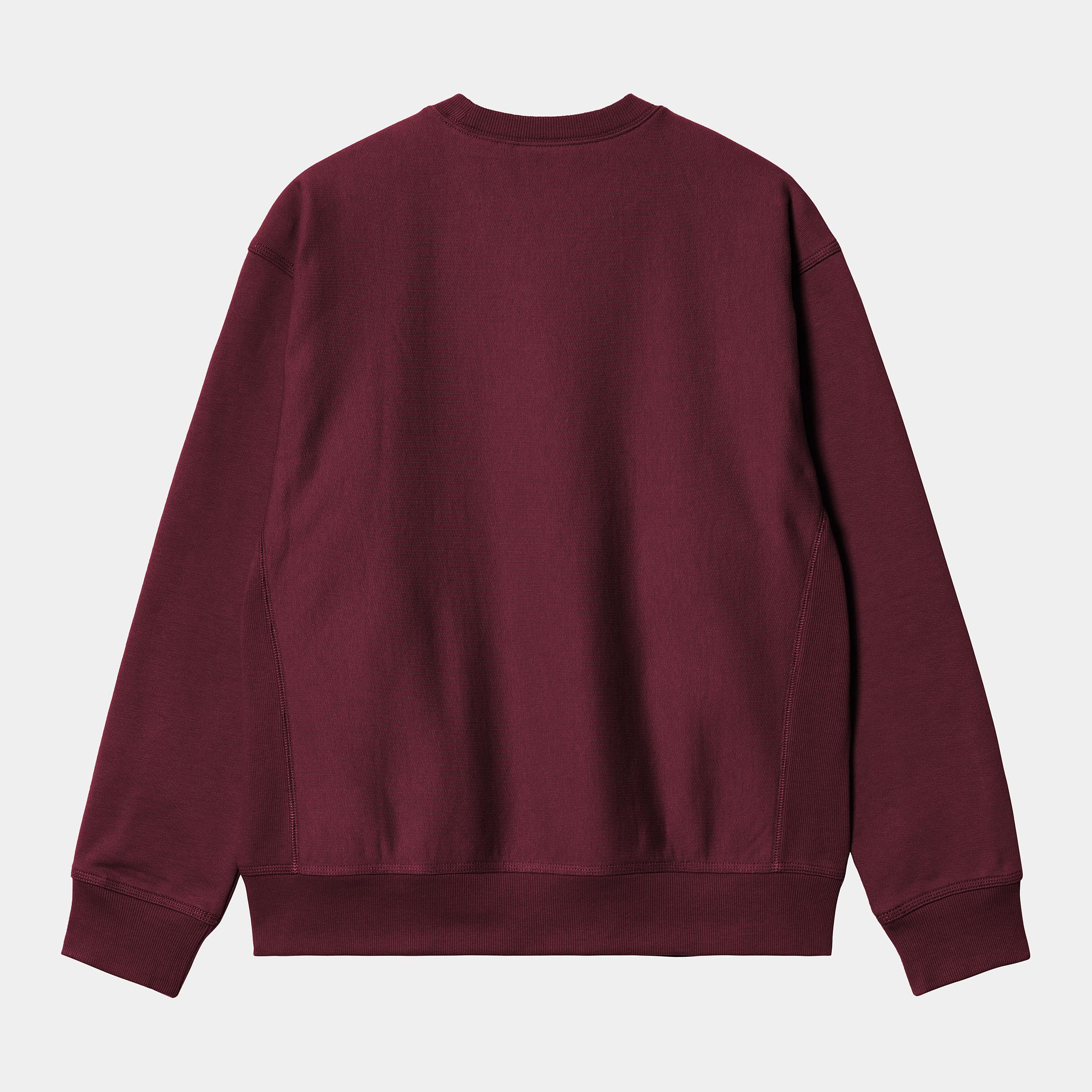American Script Sweatshirt<BR/> I025475 2BY.XX CARHARTT WIP 