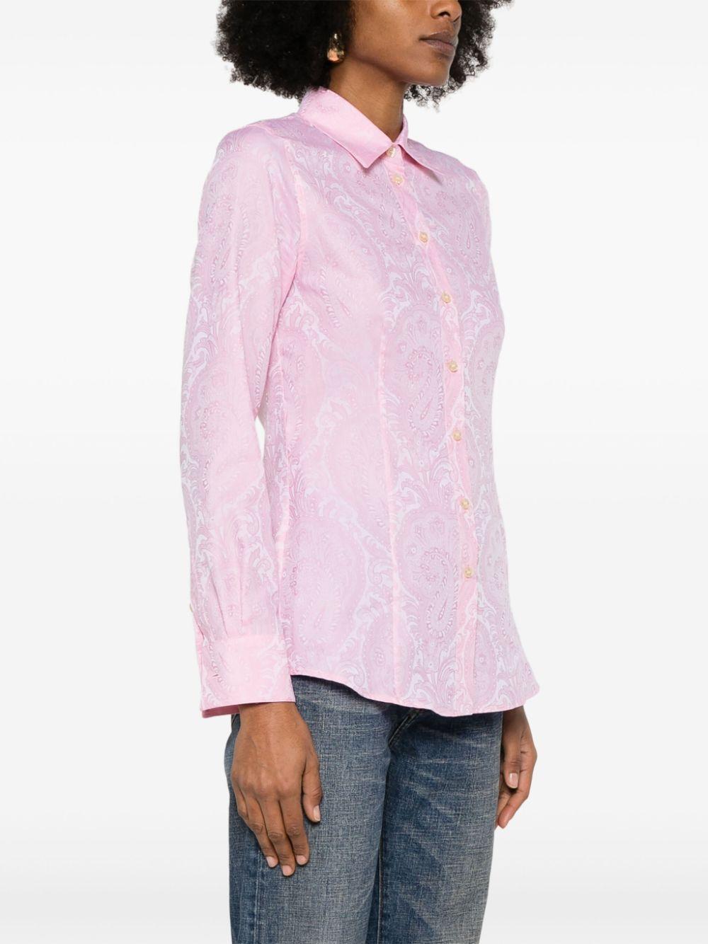 Paisley-jacquard shirt<BR/><BR/> WRIA0020 99TJ562F2528 ETRO 