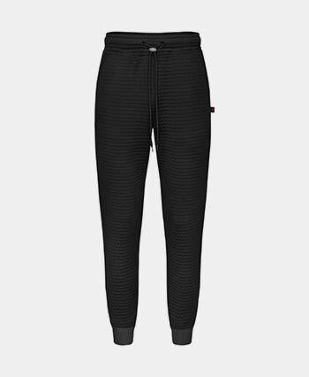 Insulated Fleece track pants LOUISA BLACK CAFÉ DU CYCLISTE 