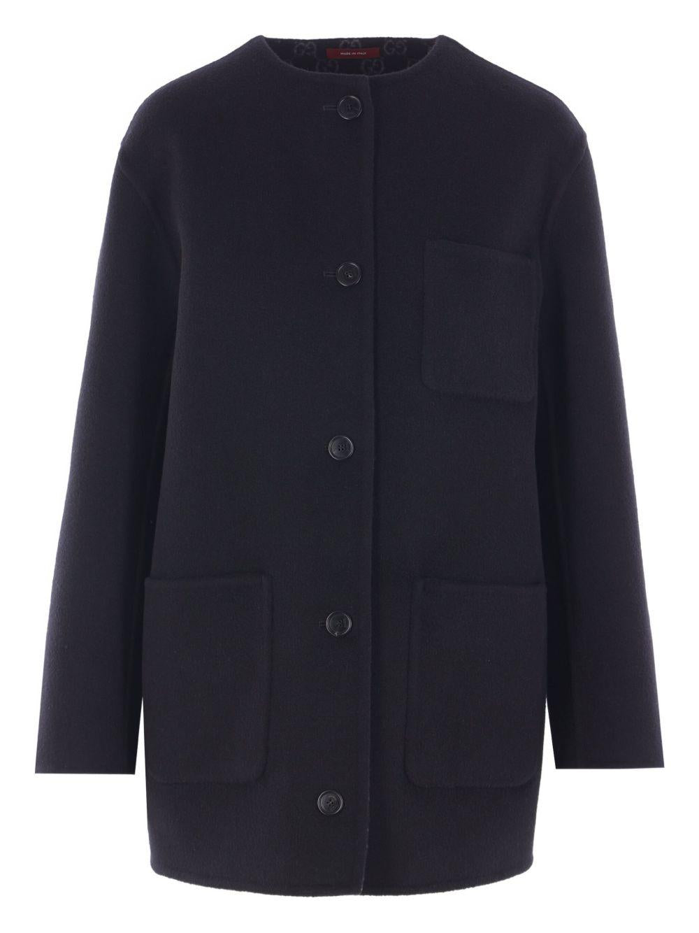 Reversible wool silk jacket 840657 Z7ASL1189 GUCCI 