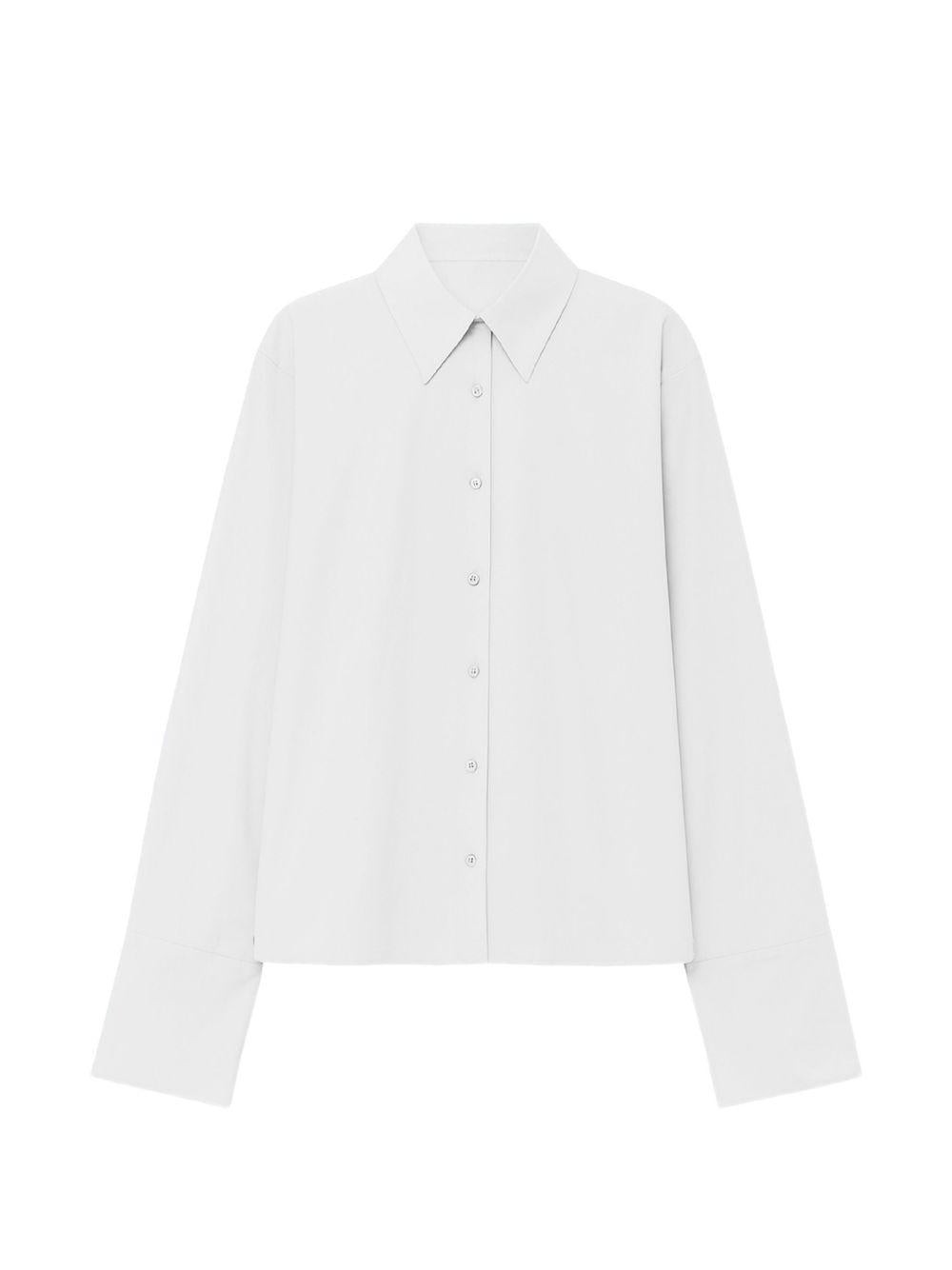 TILA WIDE SLEEVE SHIRT CHFS21931000 WHITE THE FRANKIE SHOP 