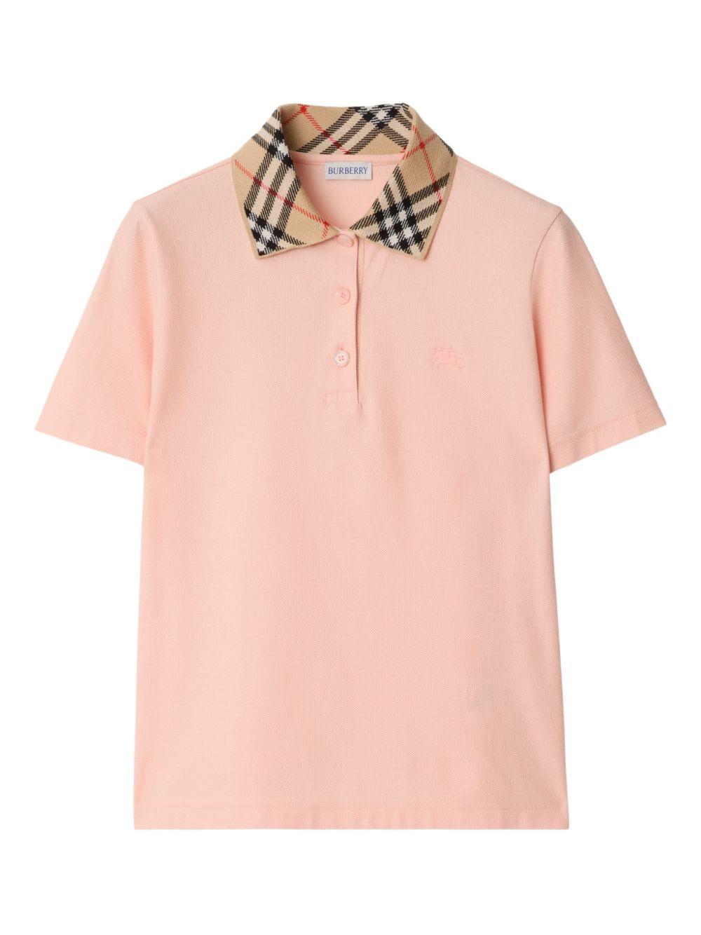 Check collar polo shirt 8110317 C2989 BURBERRY 