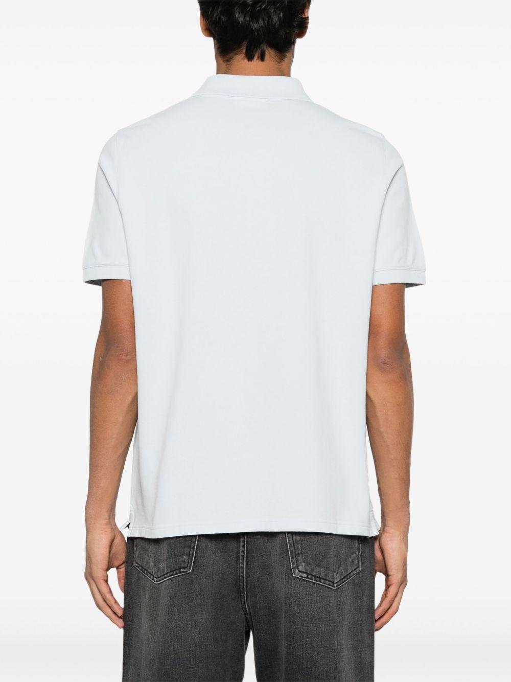 Fox Head Patch polo shirt<BR/><BR/><BR/> LM00208KJ7002 0072 MAISON KITSUNÉ 