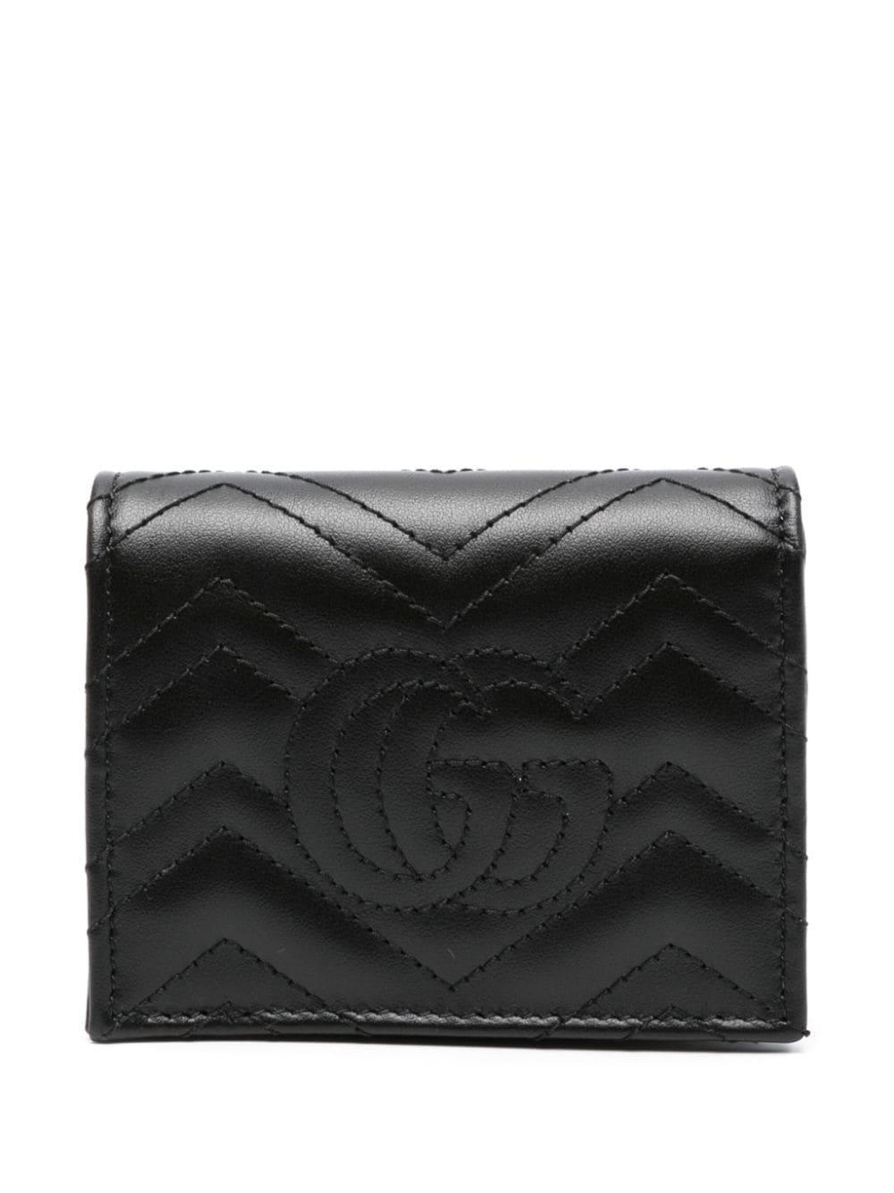 GG Marmont leather wallet<BR/><BR/><BR/> 466492 DTD1T1000 GUCCI 