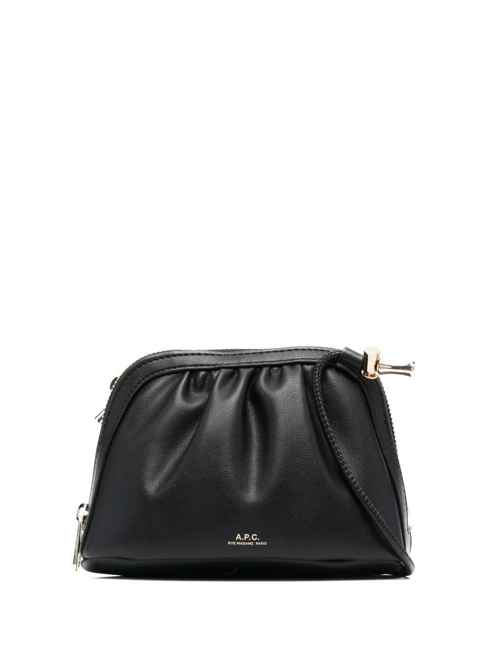 Mini Ninon cross body bag<BR/><BR/> PUAAT F61765LZZ A.P.C. 
