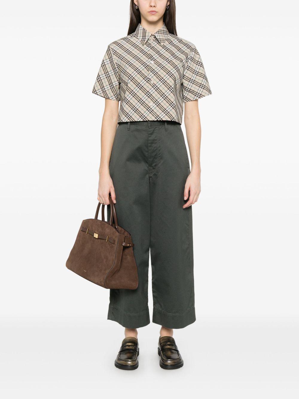 Checked shirt<BR/><BR/><BR/> 8101121 C1849 BURBERRY 