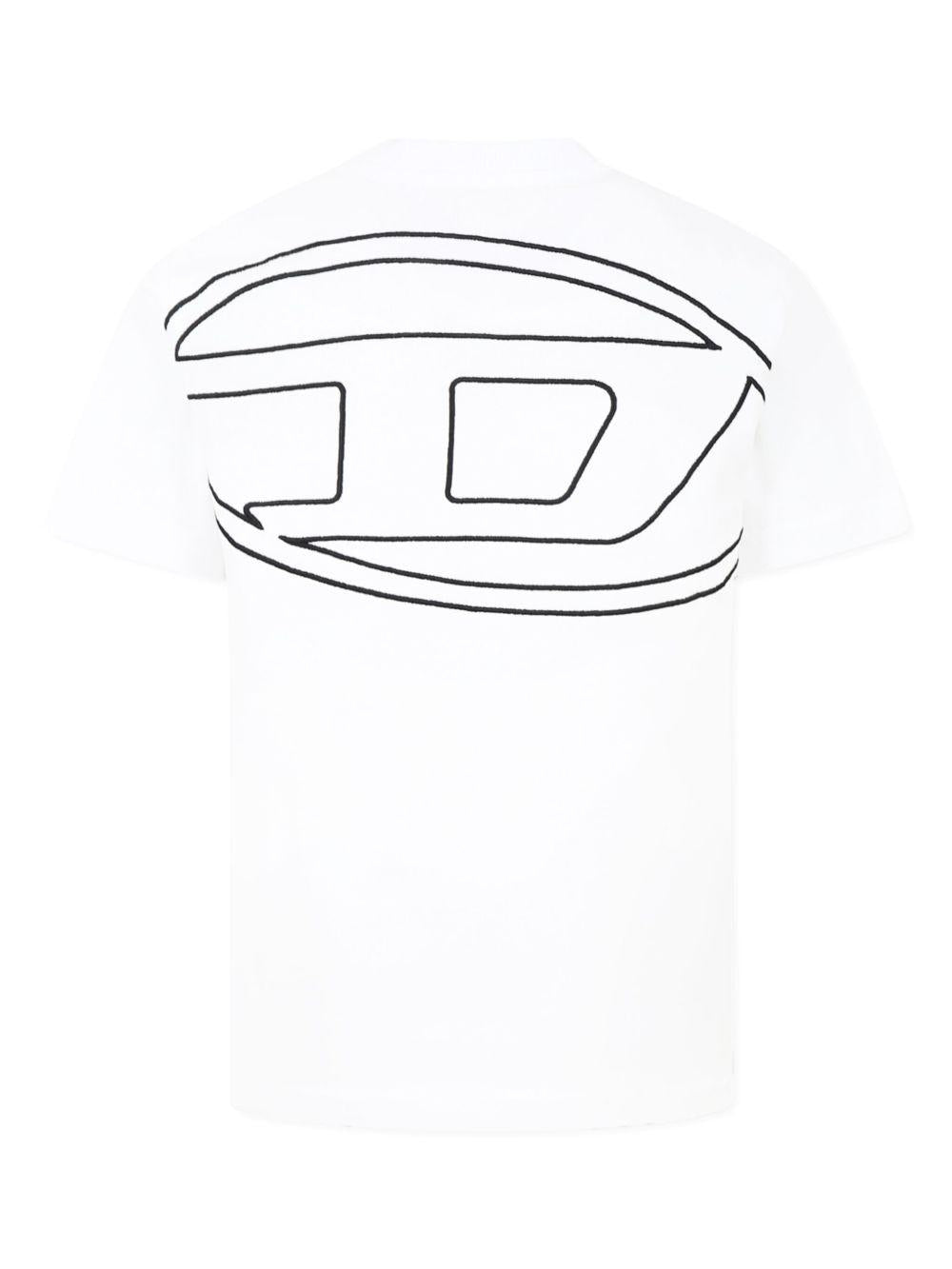 Tboggymegovald over T-shirt J02276 0HGAMK100 DIESEL KID 