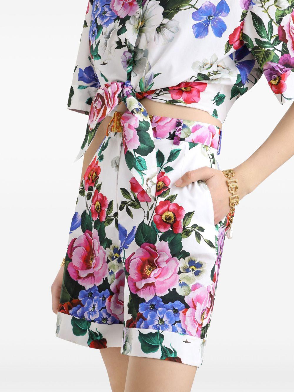 Floral print shorts FTC9RT HS5S6HA5KT DOLCE & GABBANA 