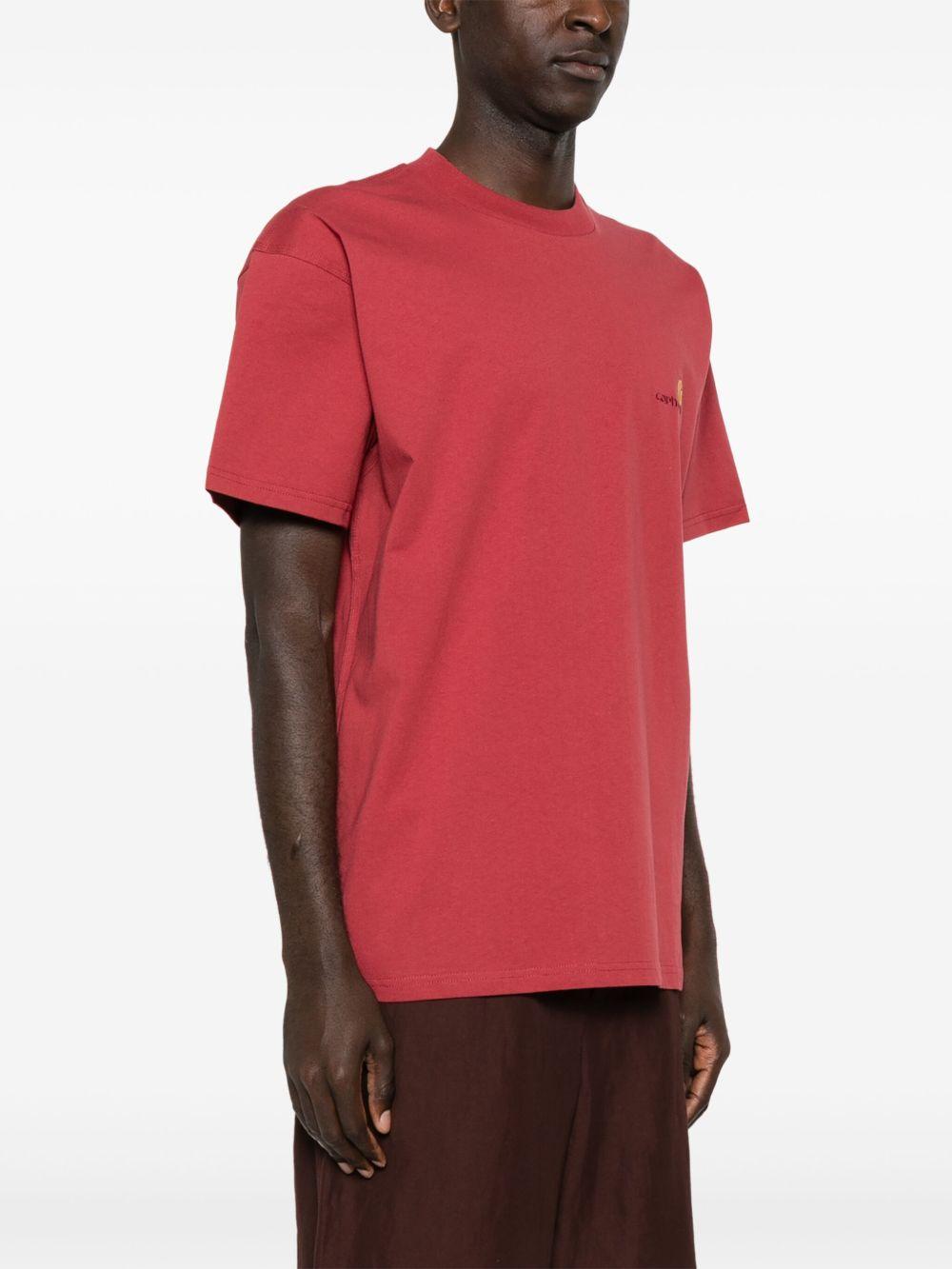 Logo T-shirt I029956 02XX CARHARTT WIP 