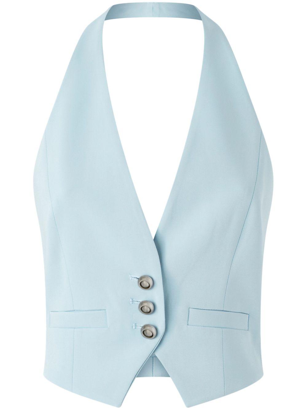 Hhalterneck waistcoat<BR/><BR/> 104931 A213E28 PINKO 