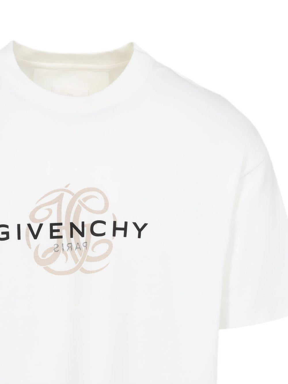 Logo t-shirt<BR/><BR/><BR/> BM71MG3YQJ 130 GIVENCHY 