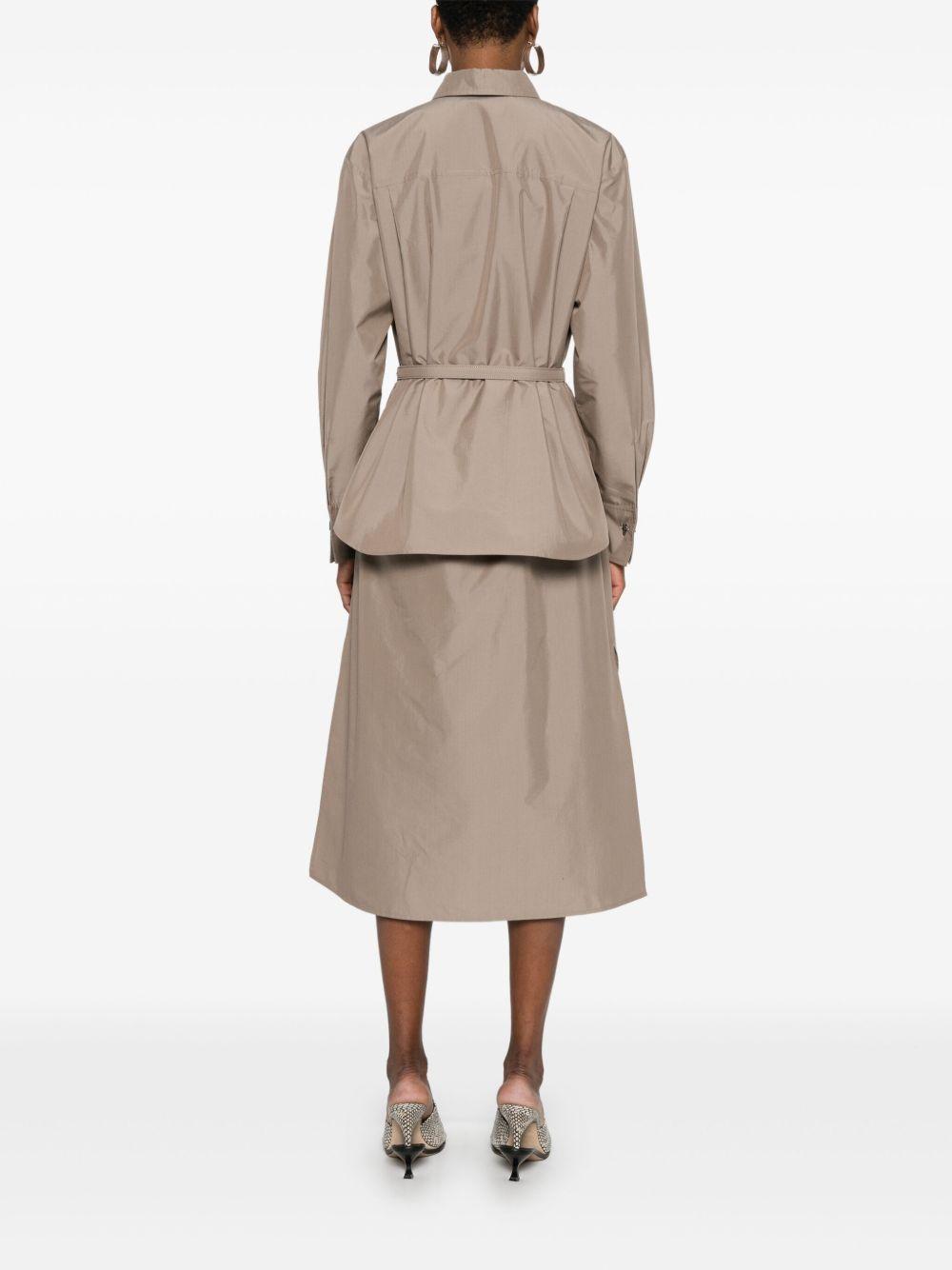 Poplin shirt dress<BR/><BR/> FDD311 AQ3KF1SA0 FENDI 