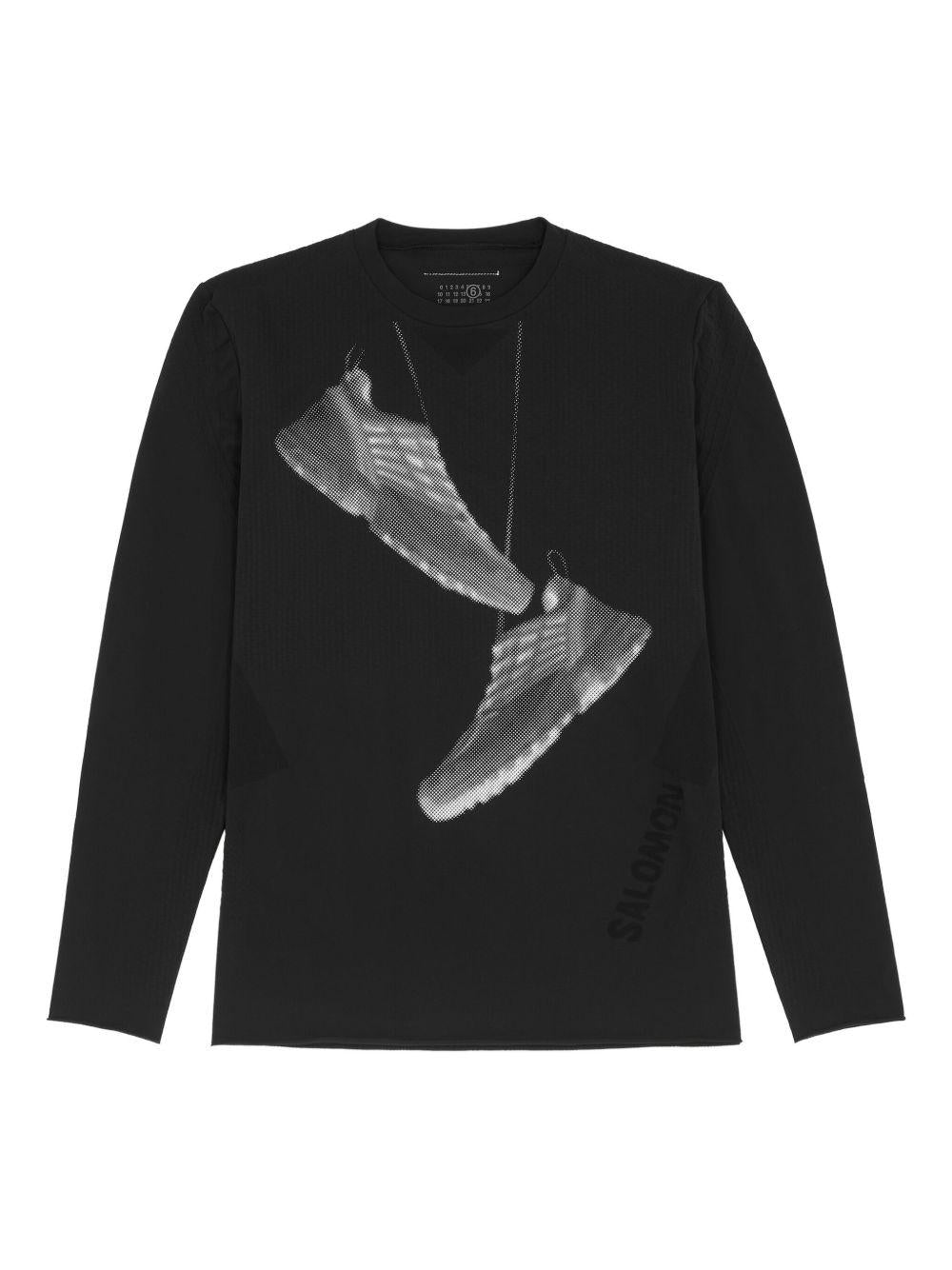 Longsleeves t-shirt S52GC0346 M20101900 MM6 X SALOMON 