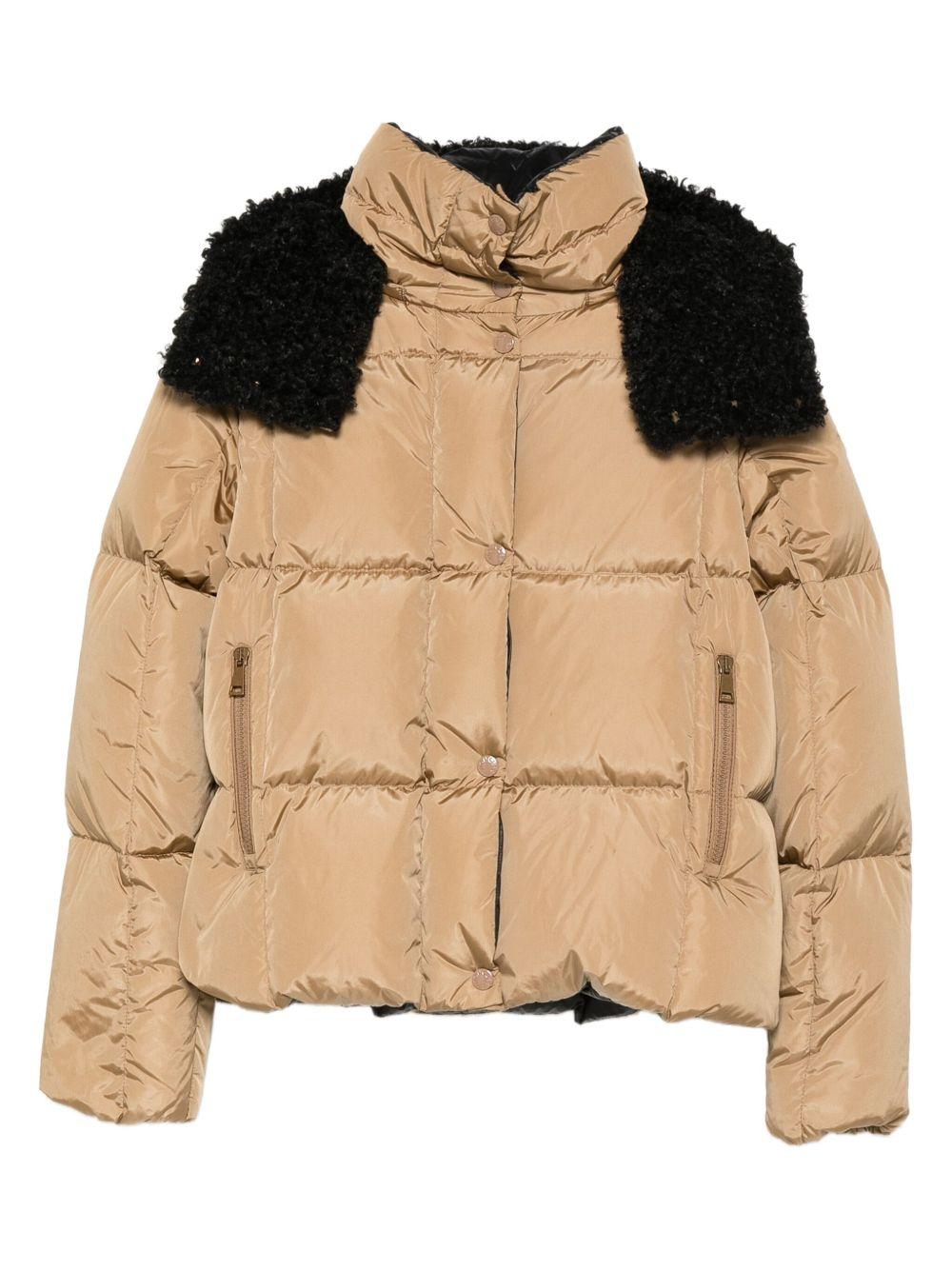 Castelnou Square-Quilted Hooded Short Down Jacket K20931A00150 539ZD226 MONCLER 