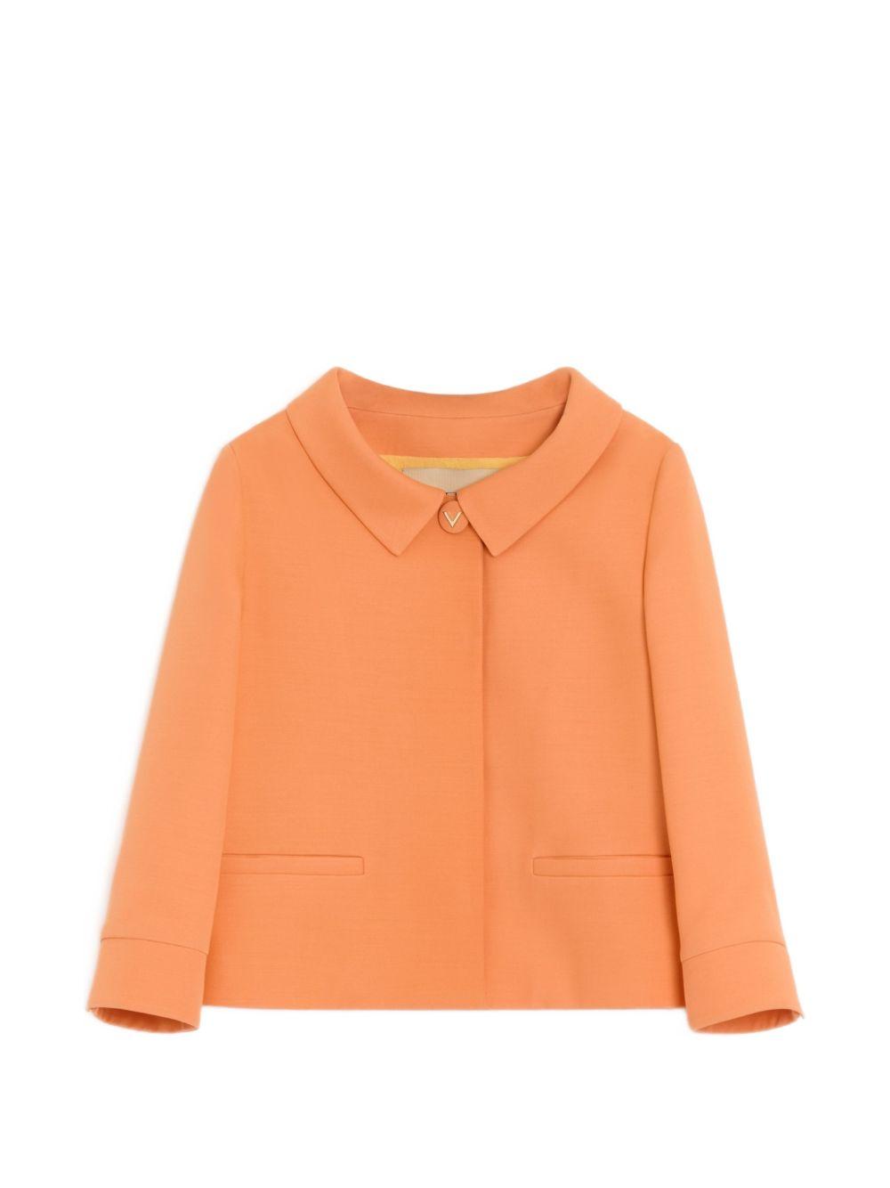 Crepe Couture jacket with jewel button 9B3CE3Y01CF 136 VALENTINO GARAVANI 