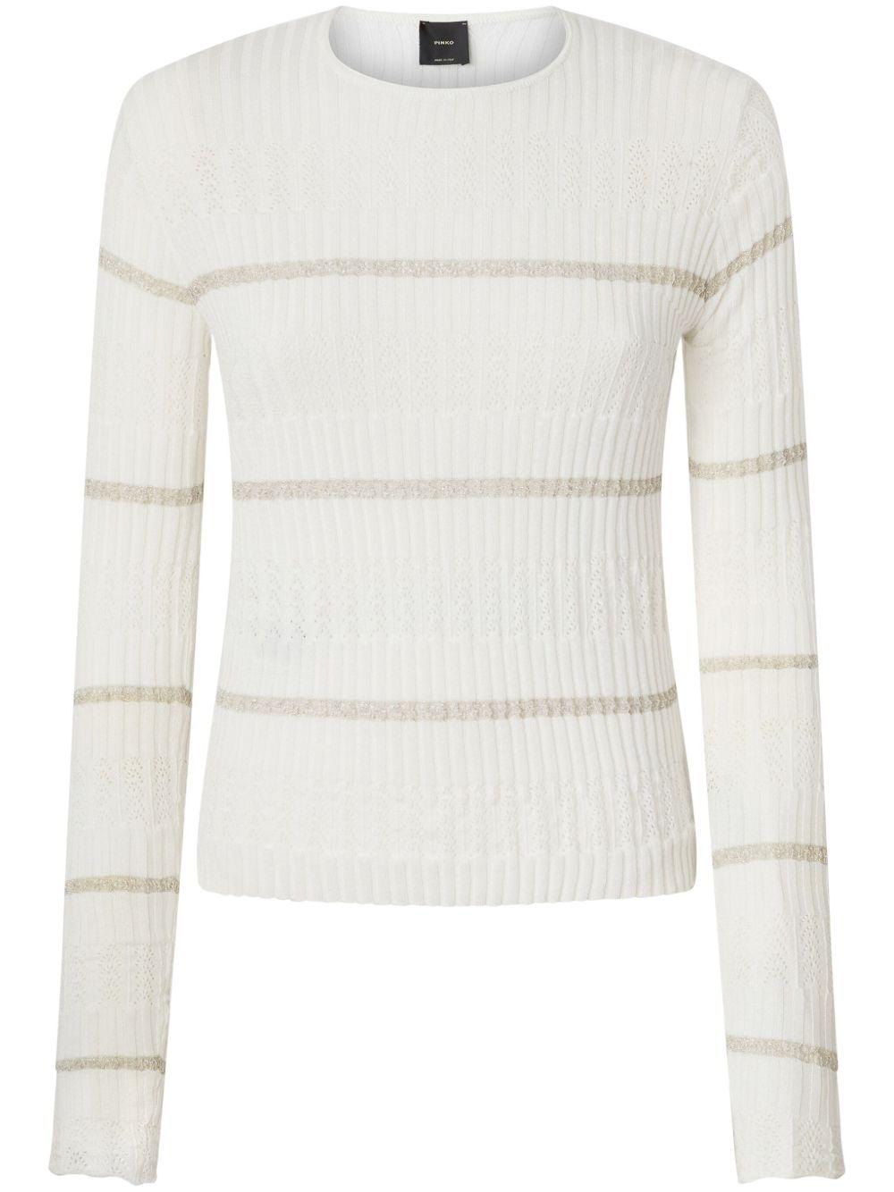 Logo-print cotton T-shirt<BR/><BR/><BR/> 104735 A2FCZ05 PINKO 