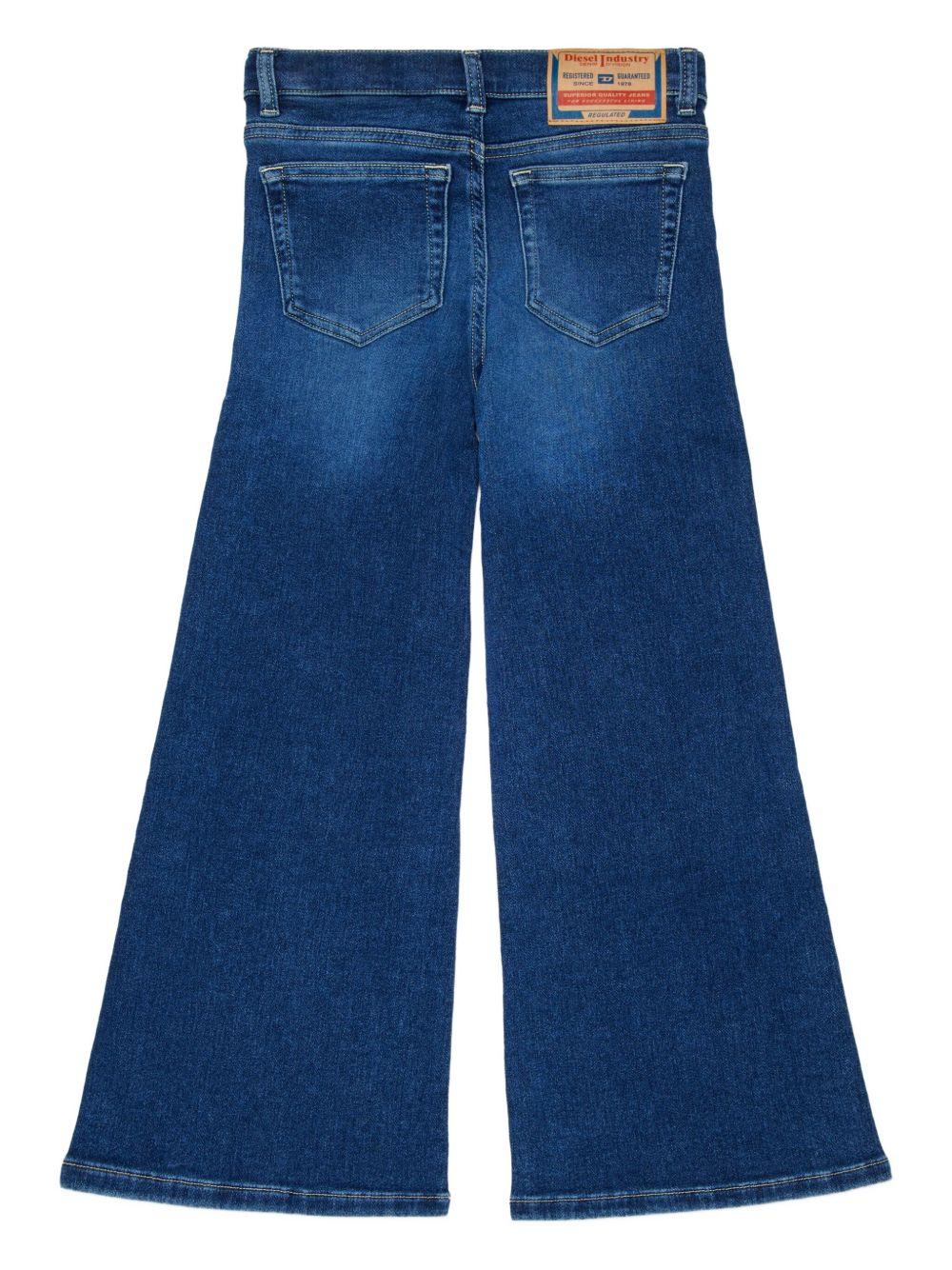 Flared jeans-1978 J00989 KXBR0K01 DIESEL KIDS 