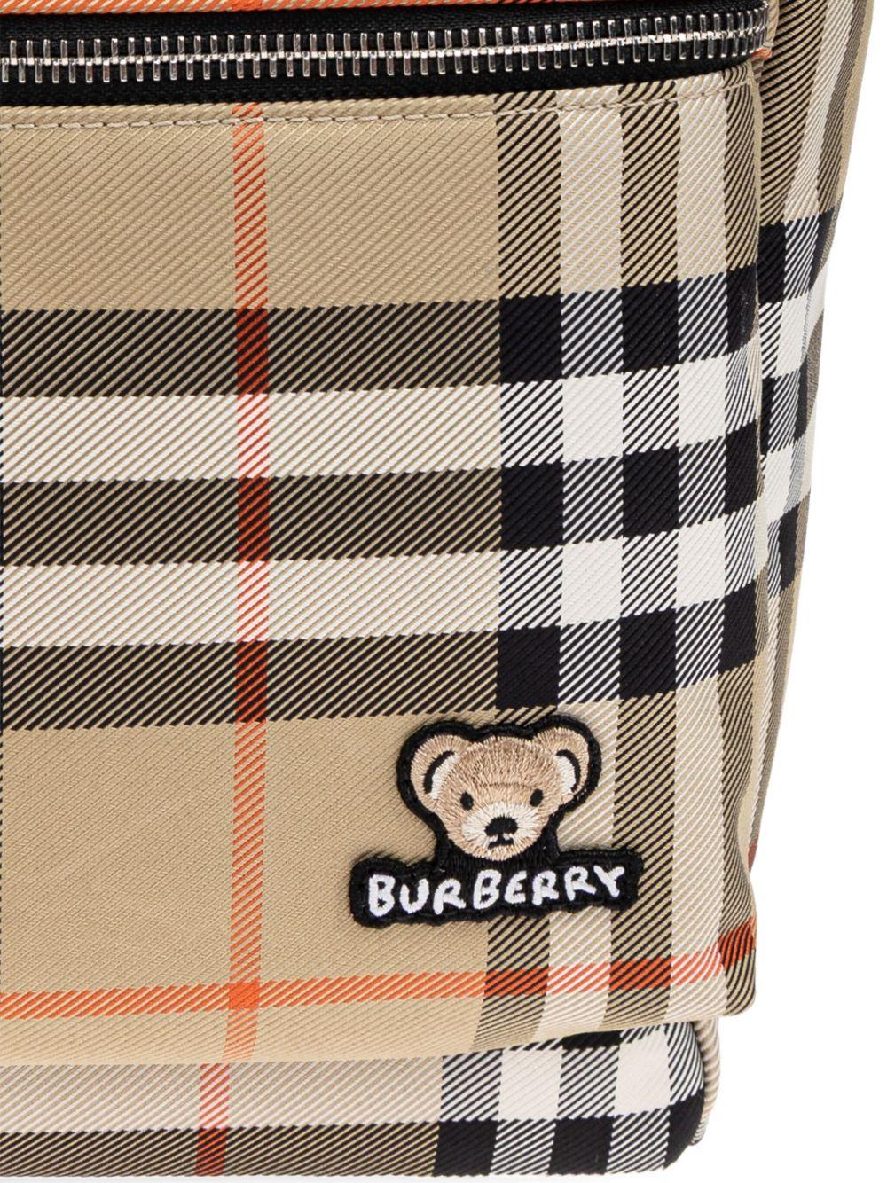 Check Backpack 8108445 B9368 BURBERRY KIDS 
