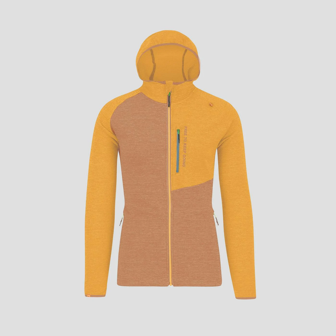 Camoscio full zip hoodie 2531055 113 KARPOS 